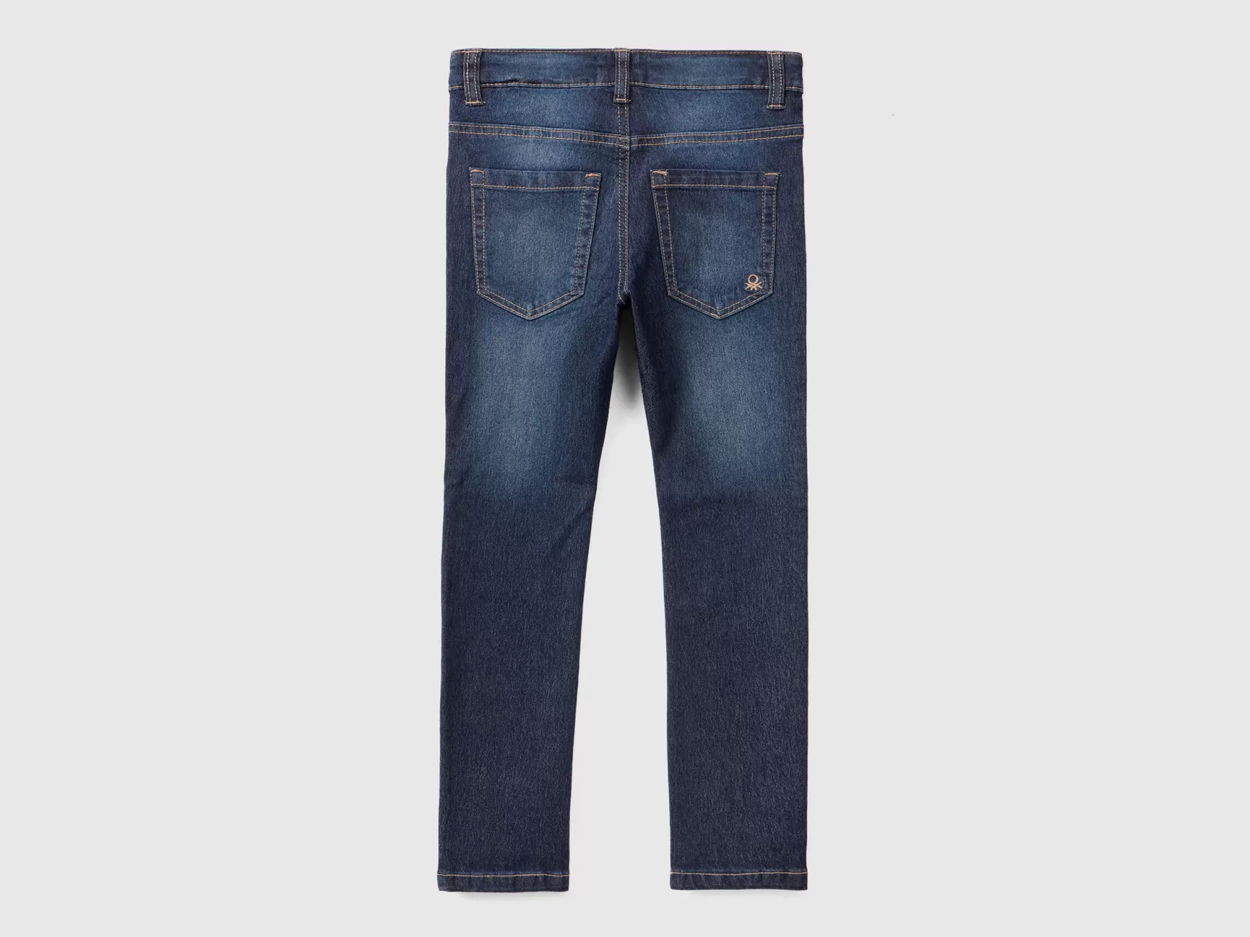 Benetton Jeans Cinque Tasche Skinny Fit Blu Shop