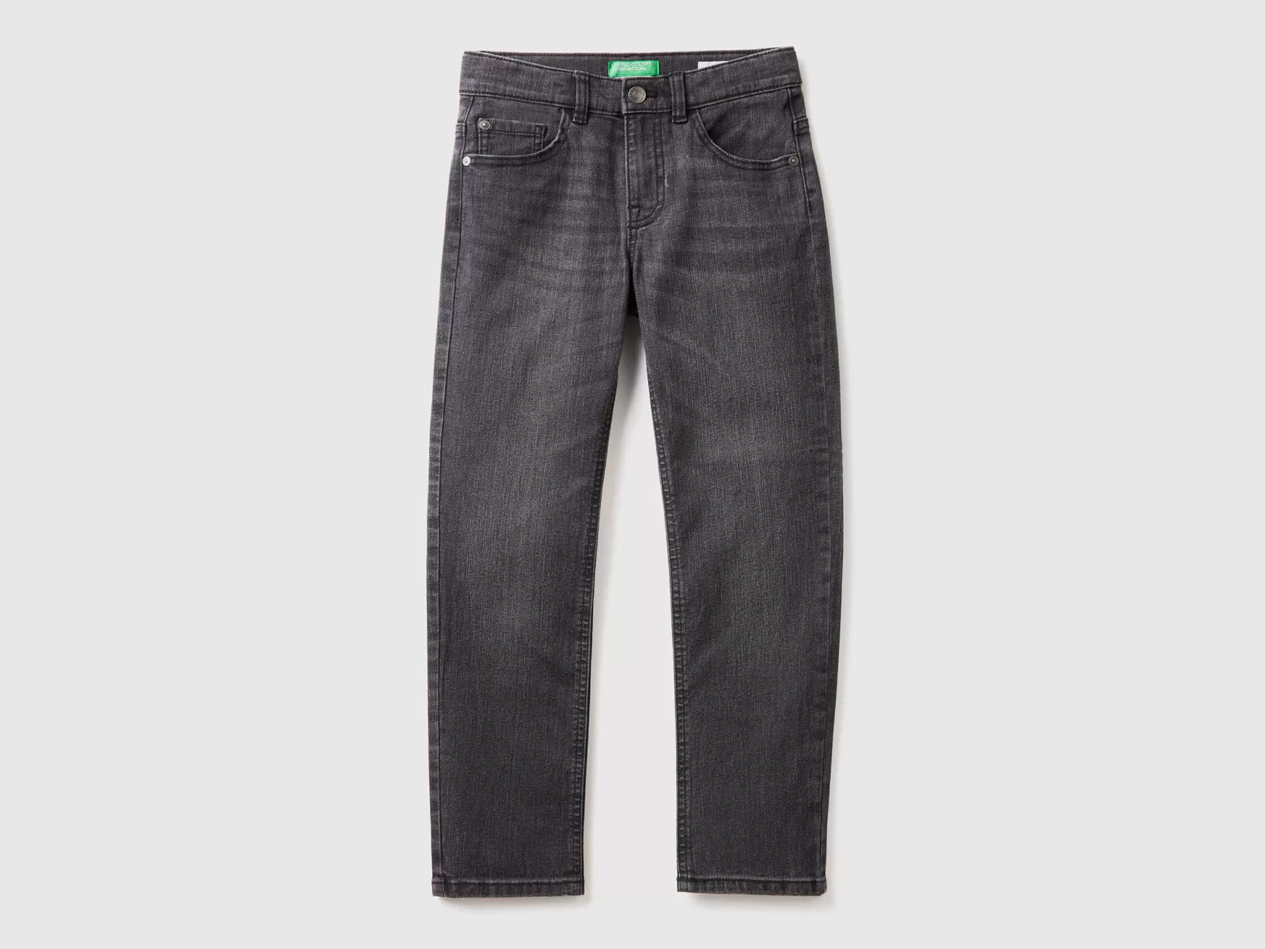 Benetton Jeans Slim Fit "Eco-Recycle" Nero Cheap