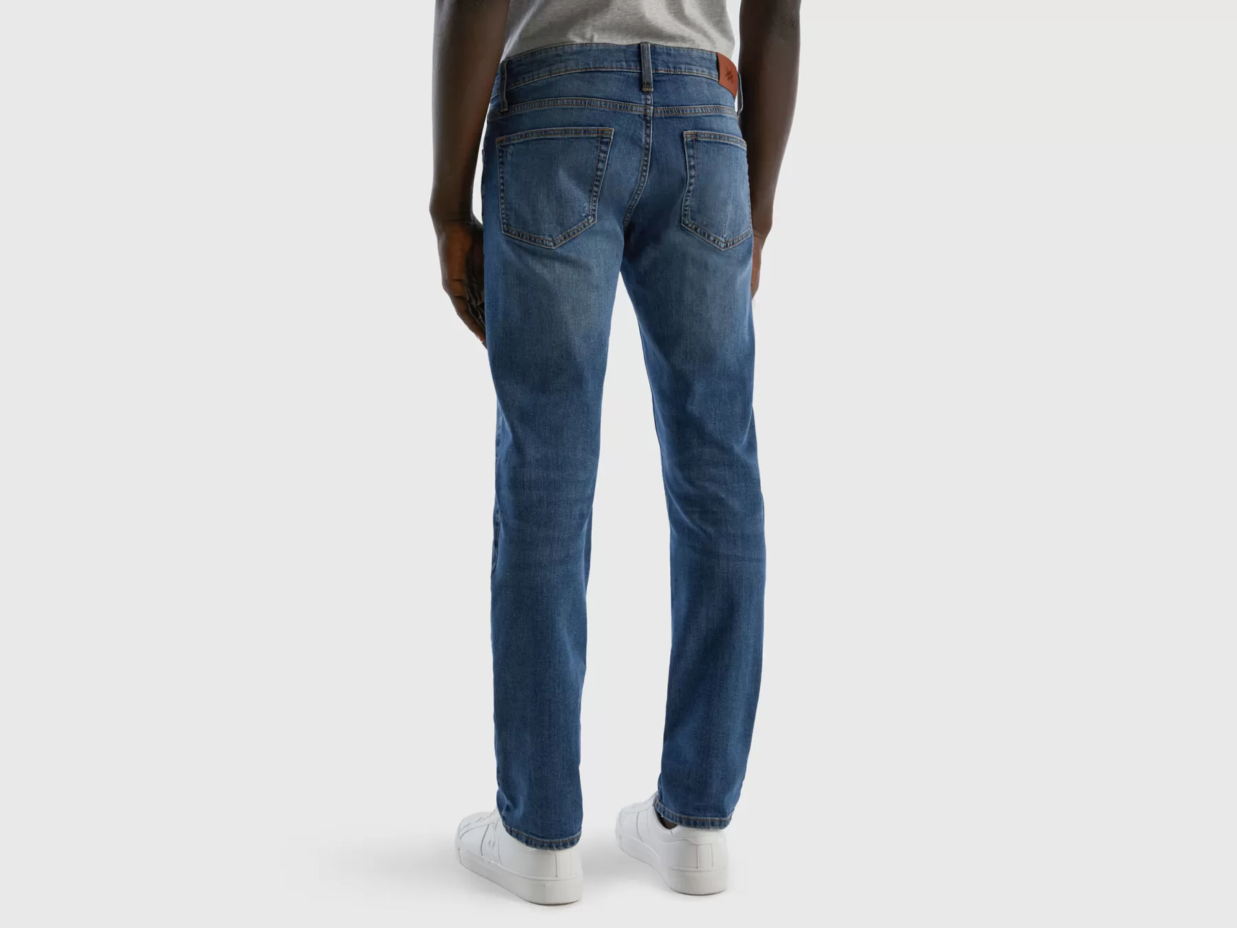 Benetton Jeans Slim Fit Stretch Blu Scuro Best