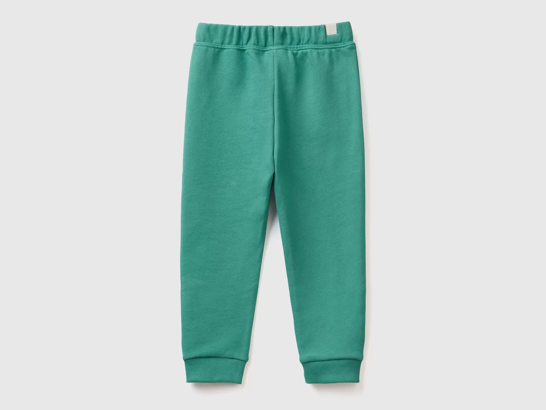 Benetton Joggers In Felpa Di Cotone Bio Verde Scuro Sale