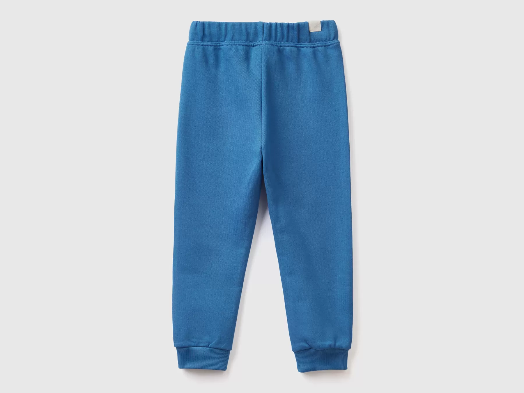 Benetton Joggers In Felpa Di Cotone Bio Bluette Store