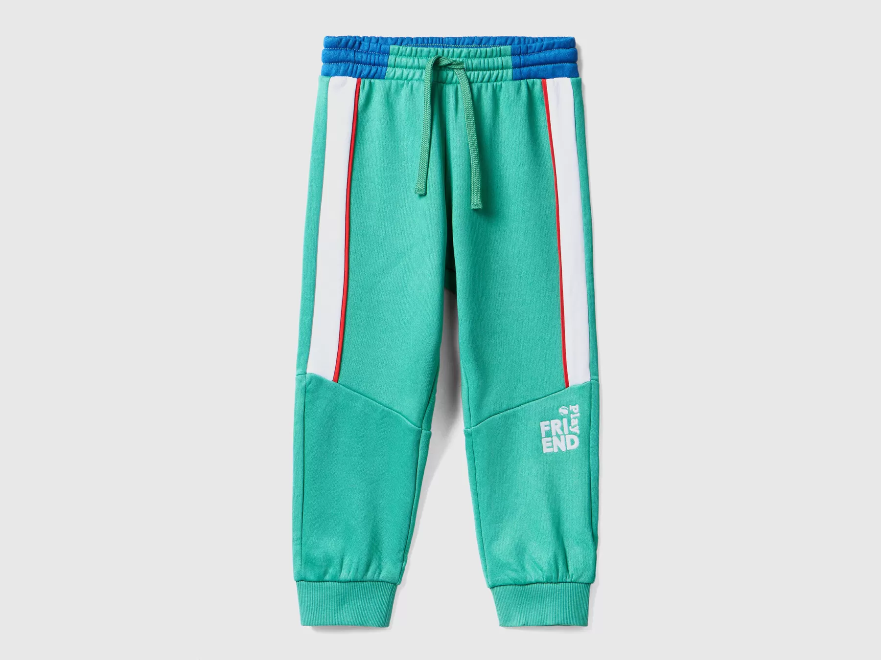 Benetton Joggers In Tessuto Tecnico Verde Cheap