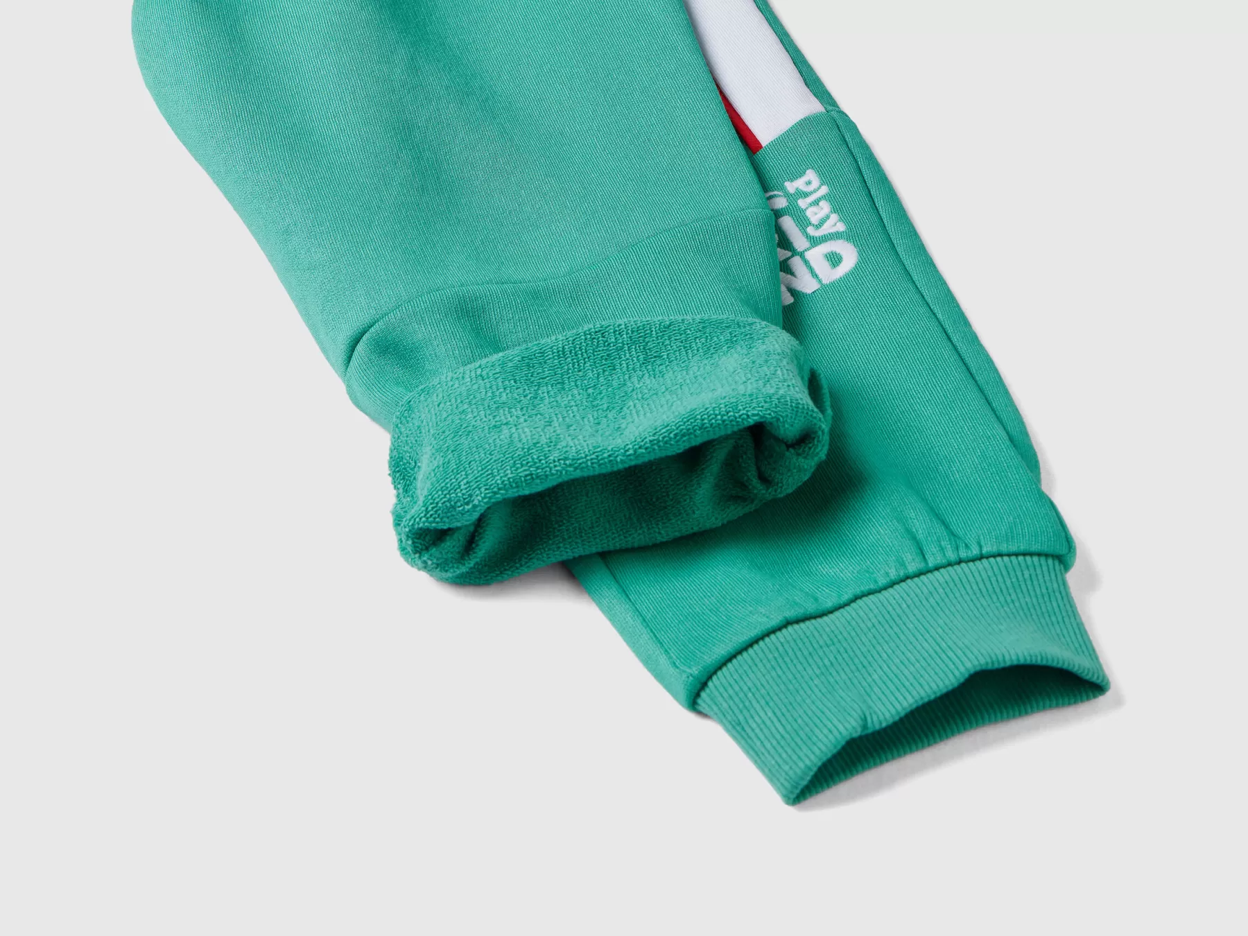 Benetton Joggers In Tessuto Tecnico Verde Cheap