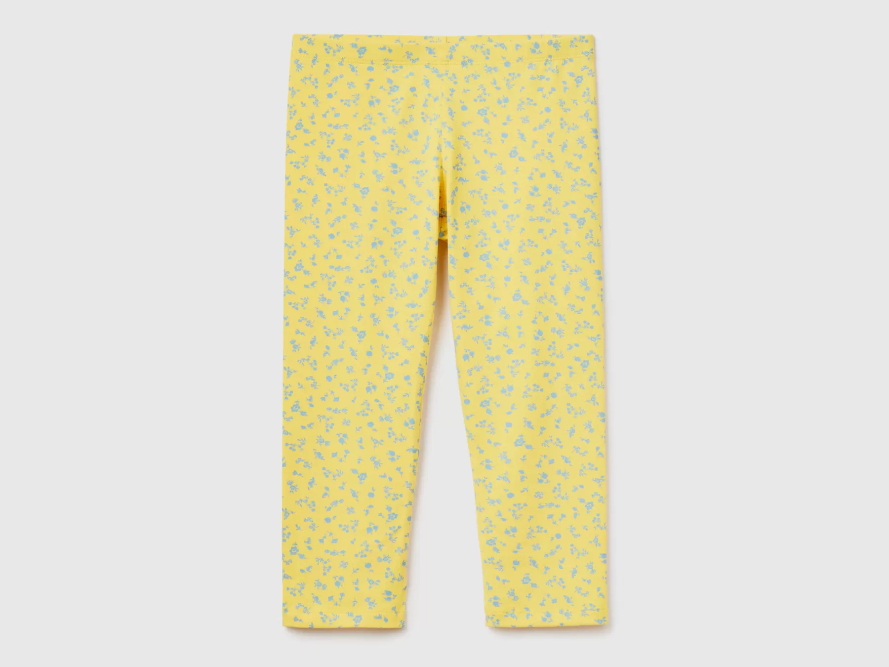 Benetton Leggings A 3/4 Fantasia Giallo Best