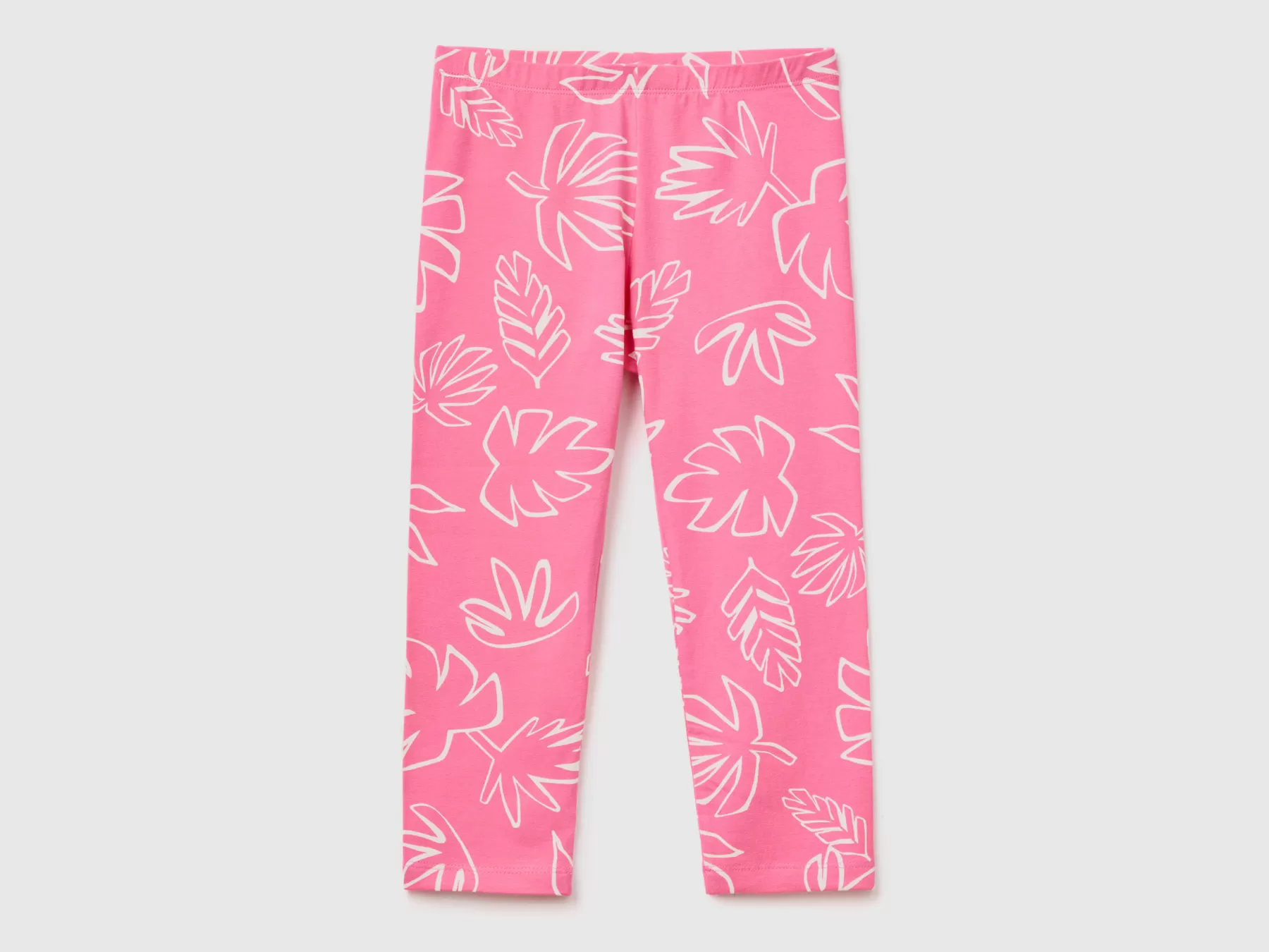 Benetton Leggings A 3/4 Fantasia Rosa Online