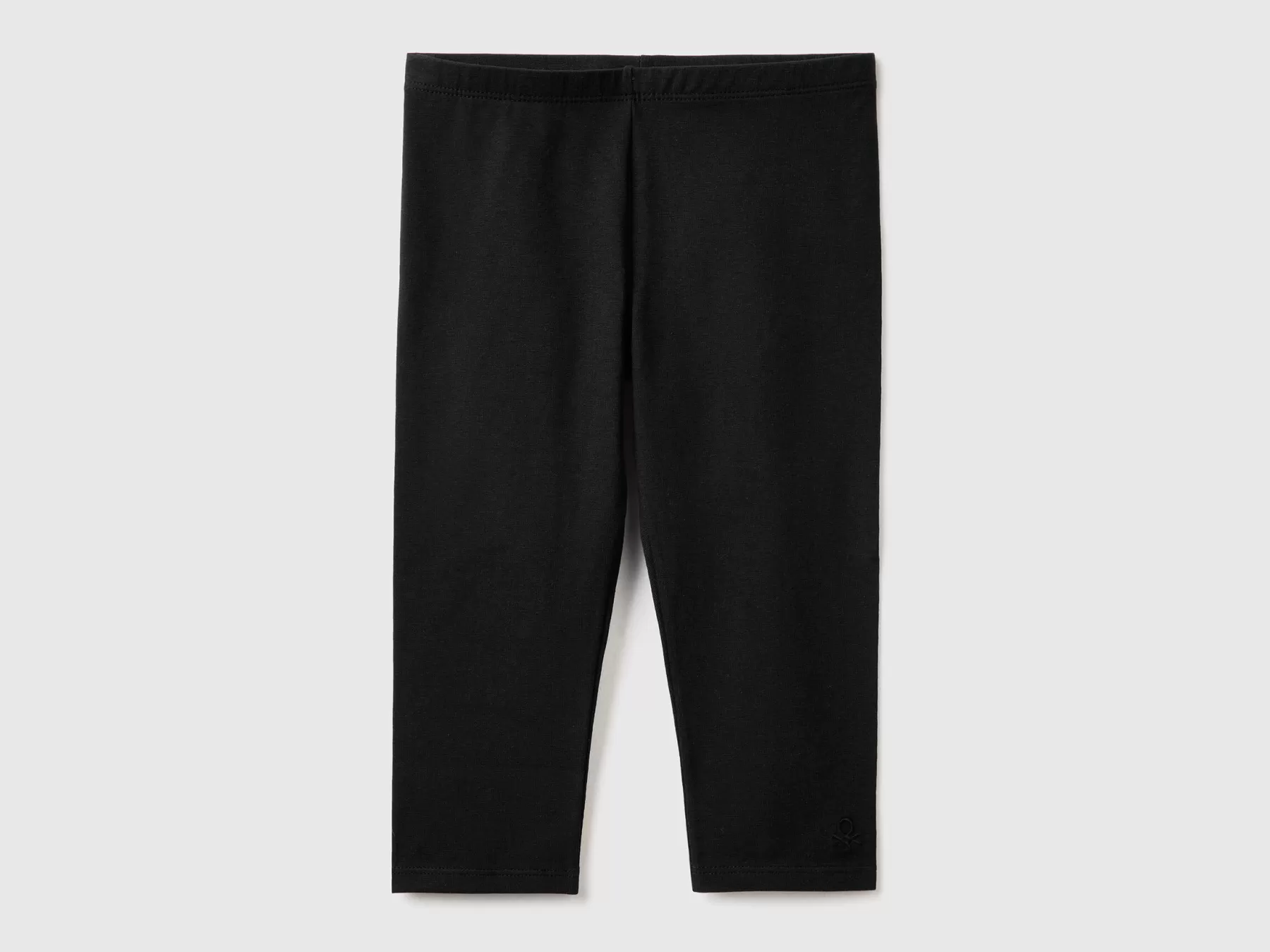 Benetton Leggings Sopra Il Ginocchio Nero Shop