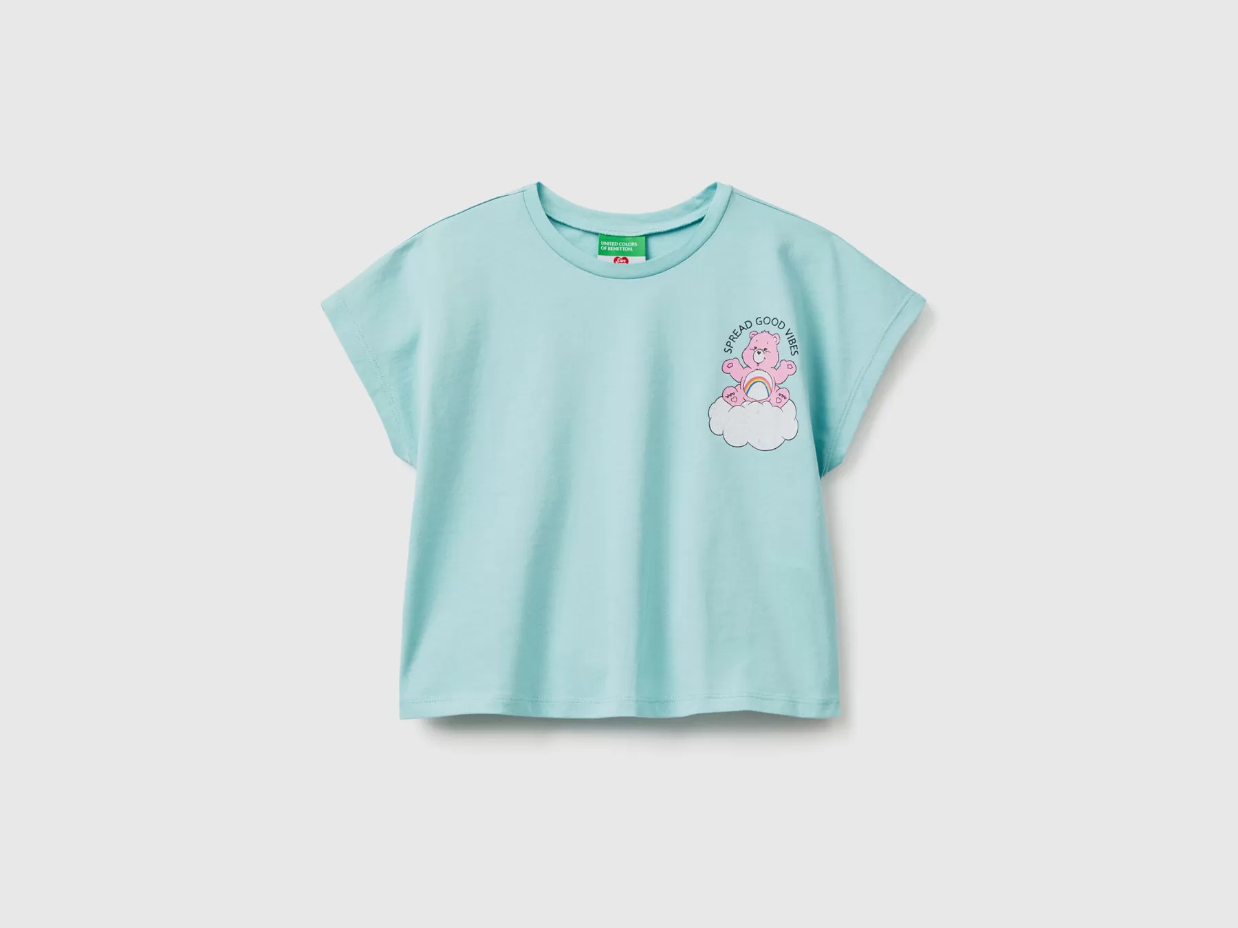 Benetton Maglietta Con Stampa Care Bears™ Verde Acqua New