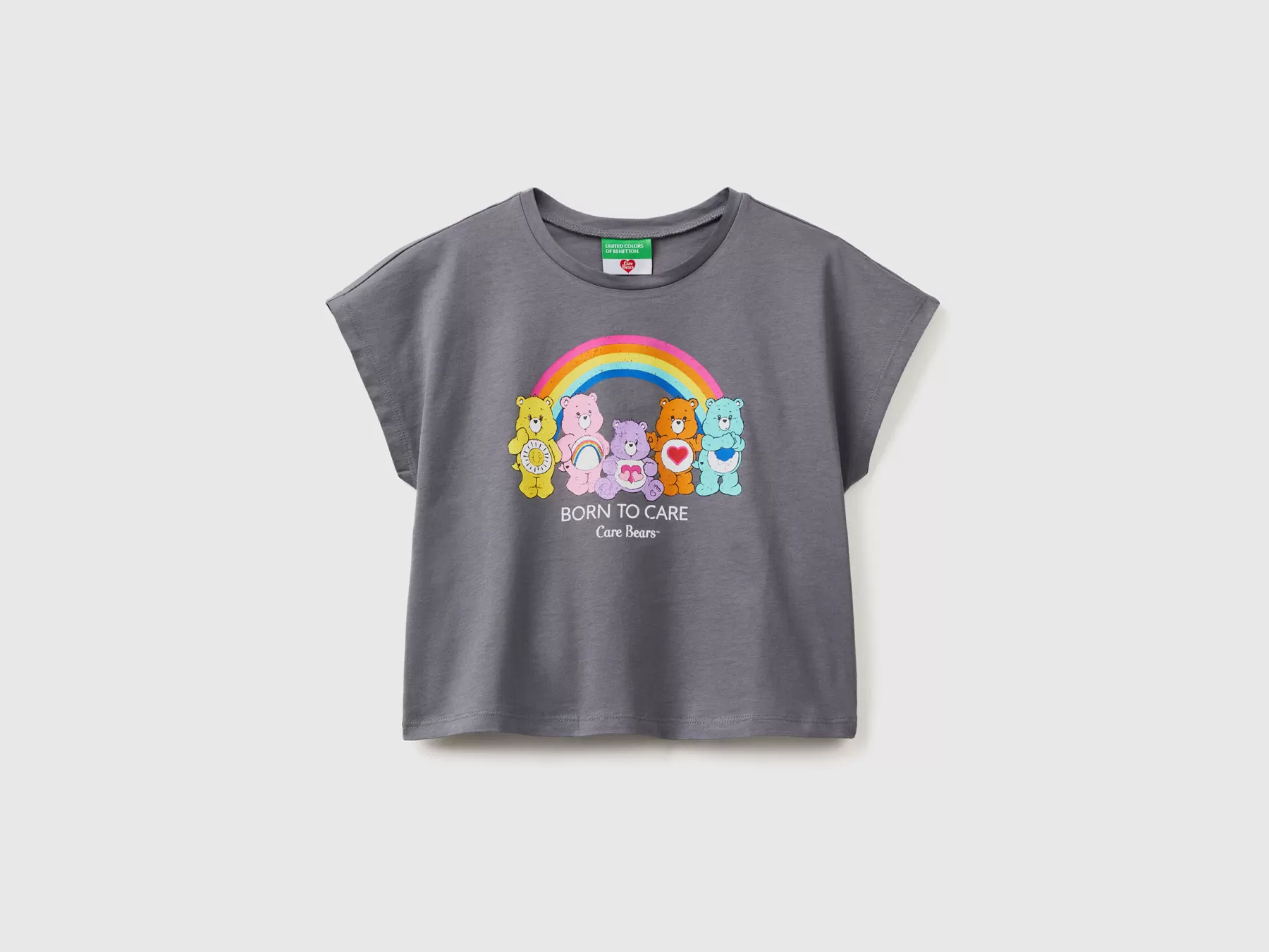 Benetton Maglietta Con Stampa Care Bears™ Grigio Scuro Flash Sale