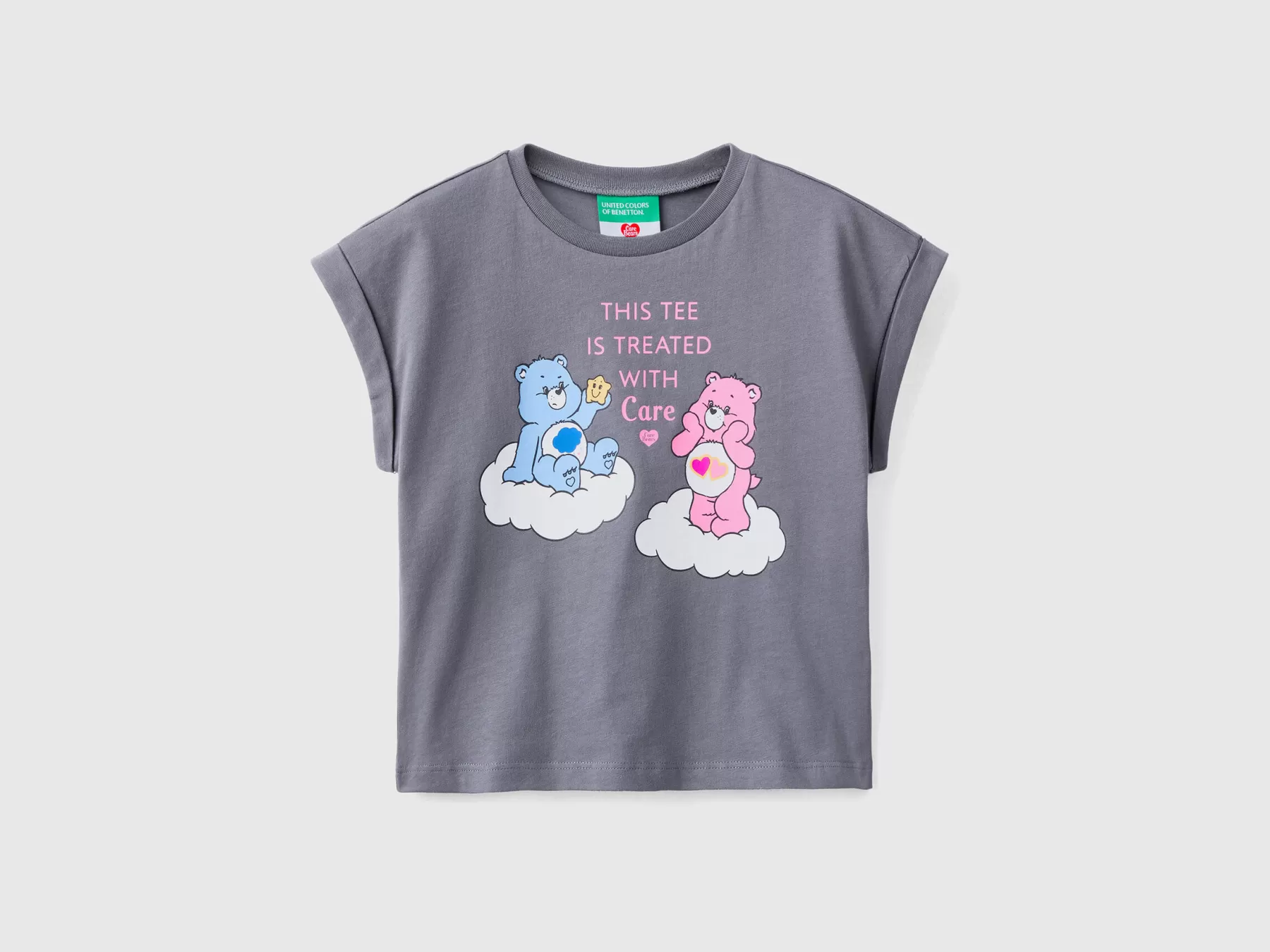 Benetton Maglietta Con Stampa Care Bears™ Grigio Scuro Cheap