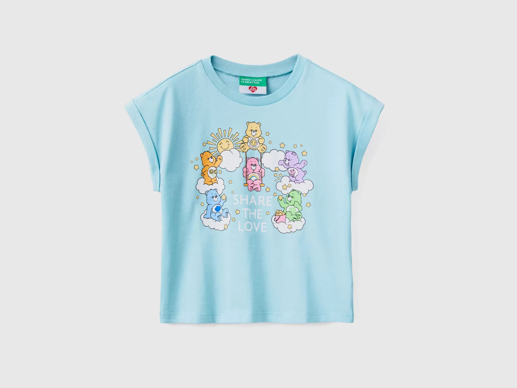 Benetton Maglietta Con Stampa Care Bears™ Verde Acqua Store