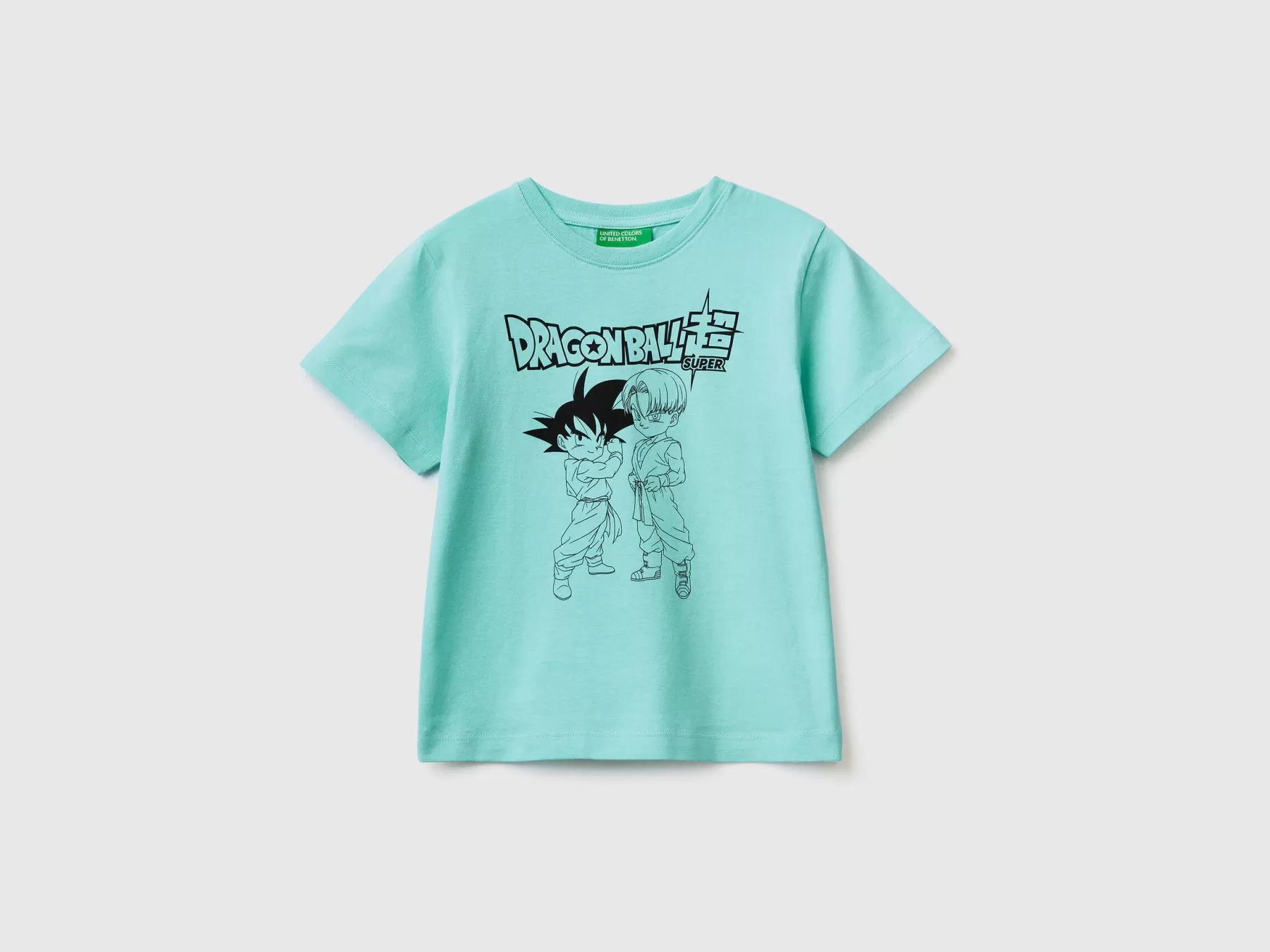 Benetton Maglietta Con Stampa Dragon Ball Azzurro Best