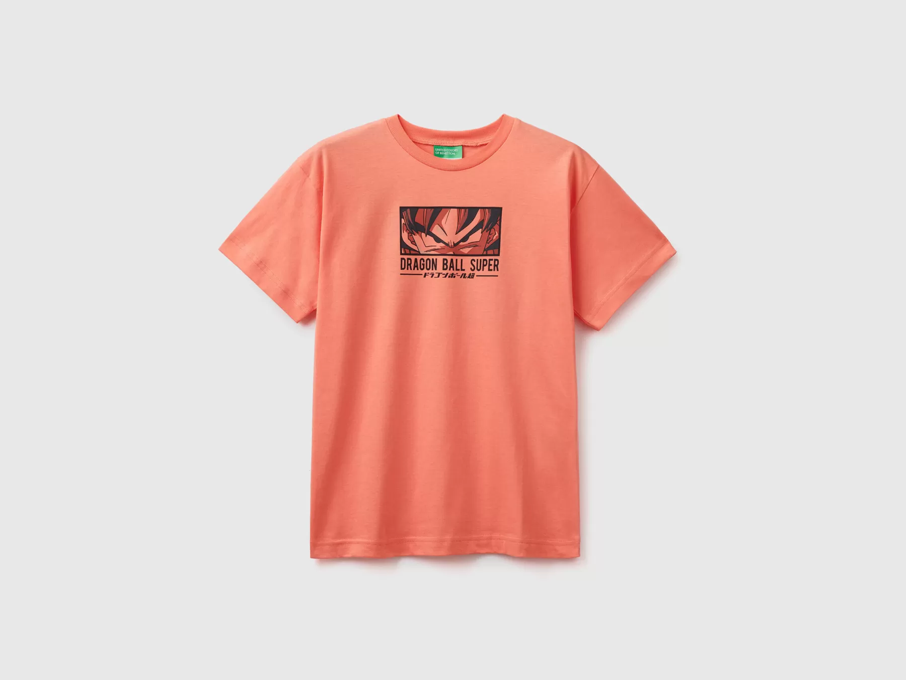 Benetton Maglietta Con Stampe Dragon Ball Arancione Store