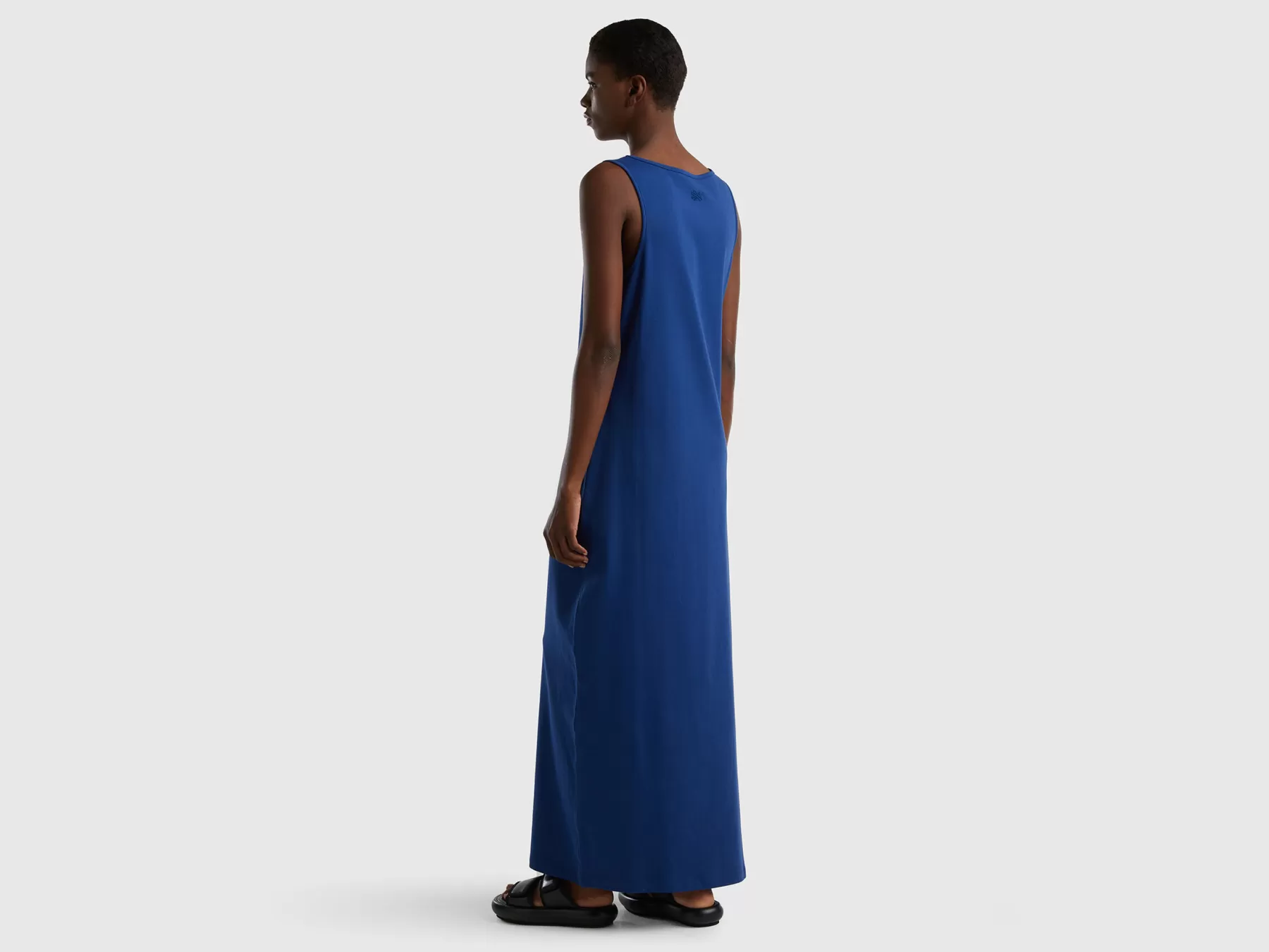 Benetton Maxi Abito Blu Hot