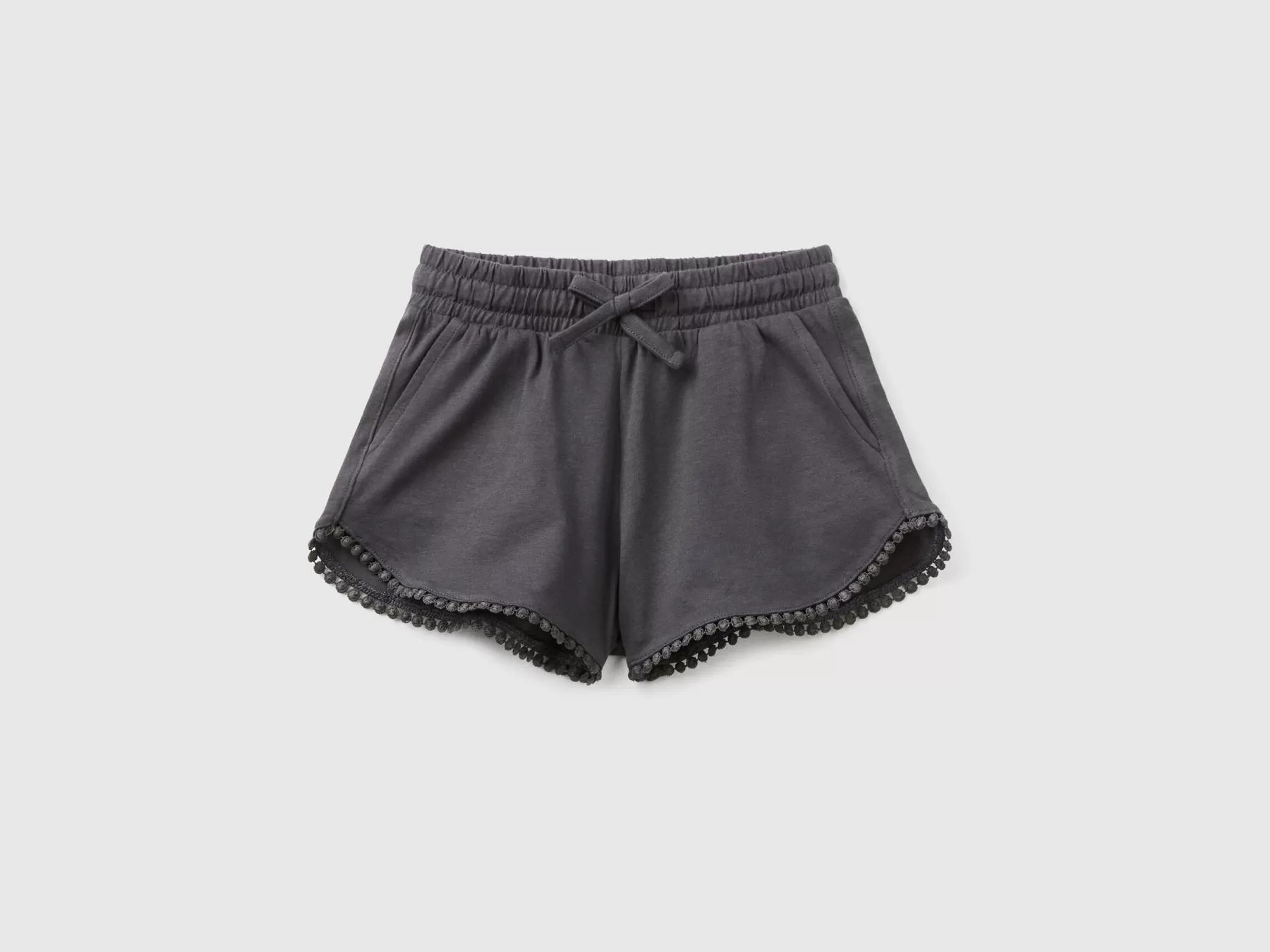 Benetton Pantaloncini Corti Con Coulisse Nero Hot