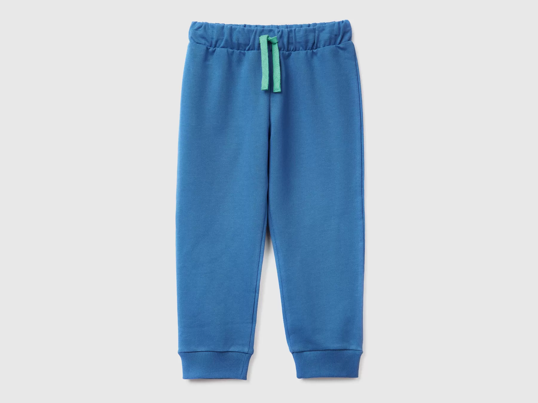 Benetton Pantaloni In Felpa Con Coulisse Bluette Best