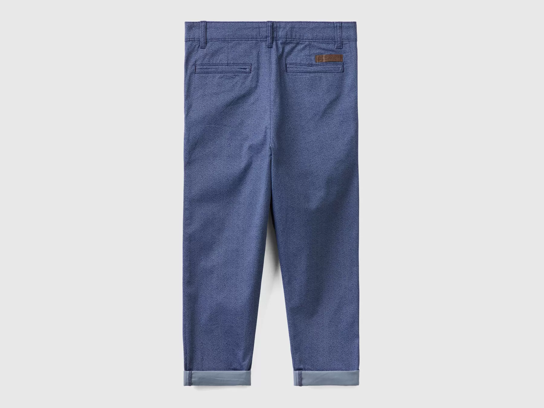 Benetton Pantaloni Slouchy Fit Blu Best