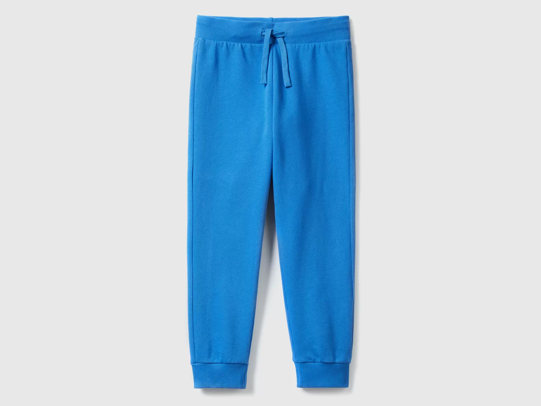 Benetton Pantaloni Sportivi Con Coulisse Bluette Outlet