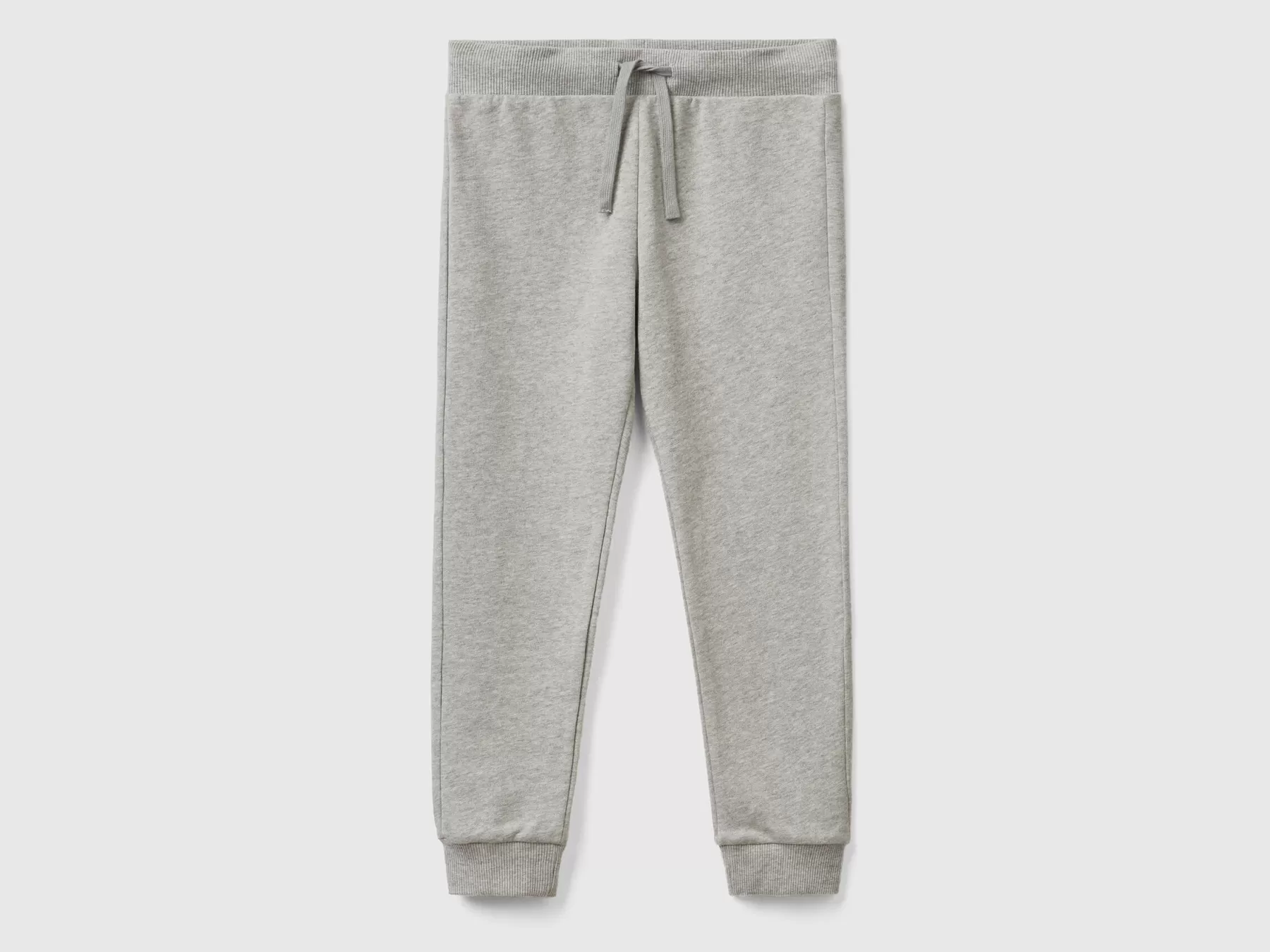 Benetton Pantaloni Sportivi Con Coulisse Grigio Chiaro Flash Sale