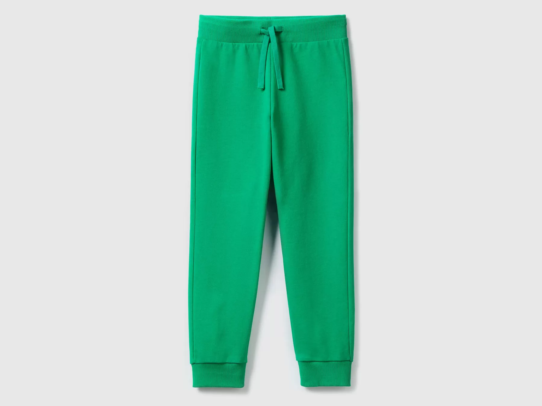 Benetton Pantaloni Sportivi Con Coulisse Verde Cheap