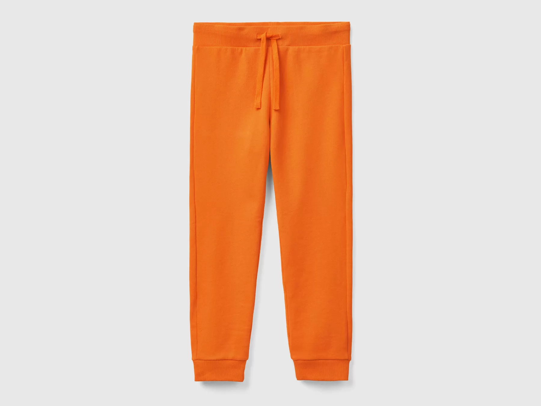 Benetton Pantaloni Sportivi Con Coulisse Arancione Online