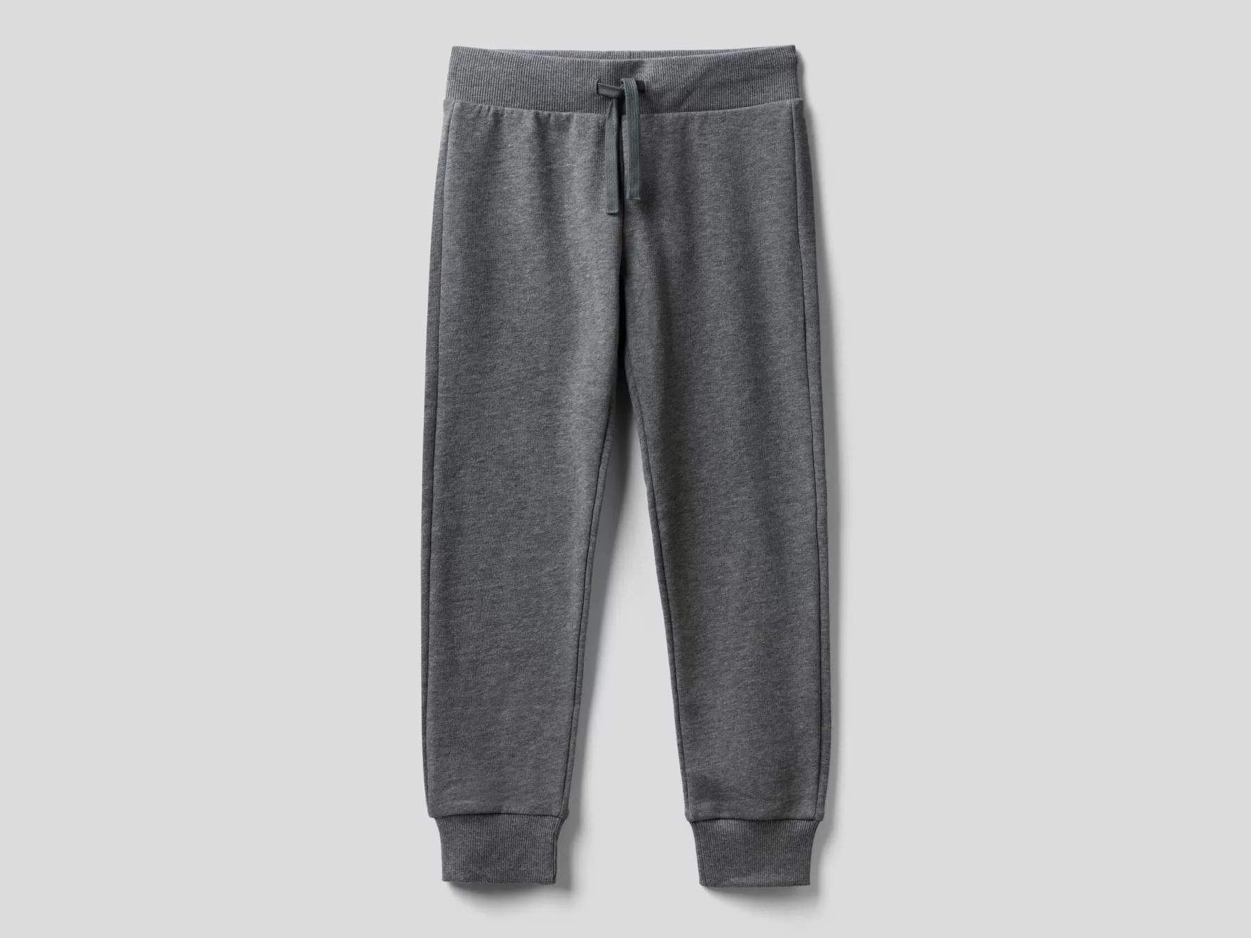 Benetton Pantaloni Sportivi Con Coulisse Grigio Scuro Outlet