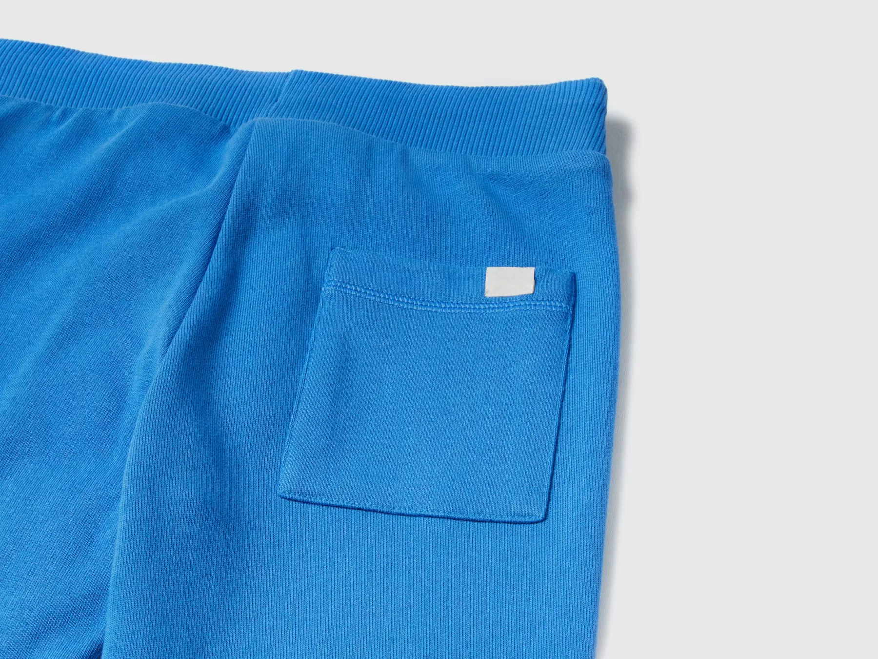 Benetton Pantaloni Sportivi Con Coulisse Bluette Outlet