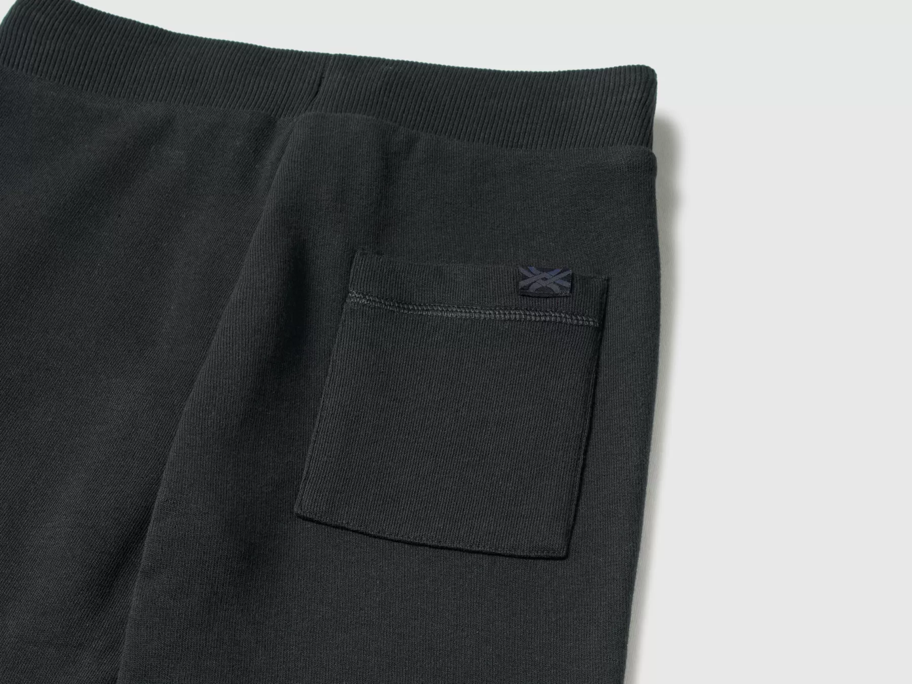 Benetton Pantaloni Sportivi Con Coulisse Nero Online