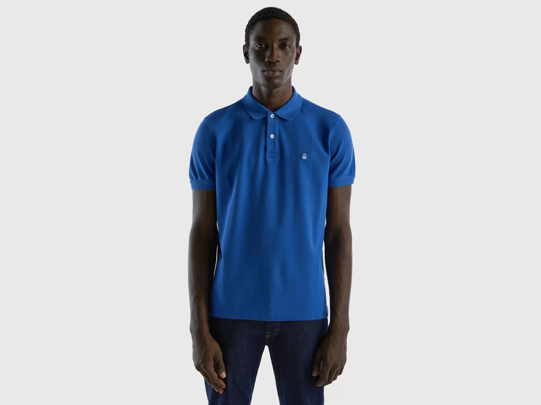 Benetton Poloregular Fit Bluette Best