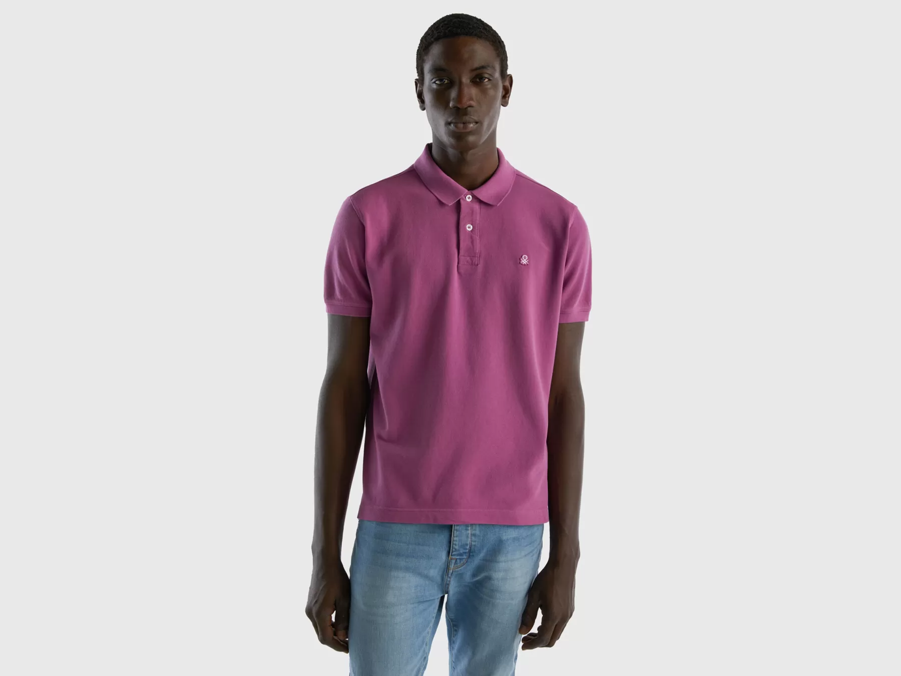 Benetton Poloregular Fit Viola Shop