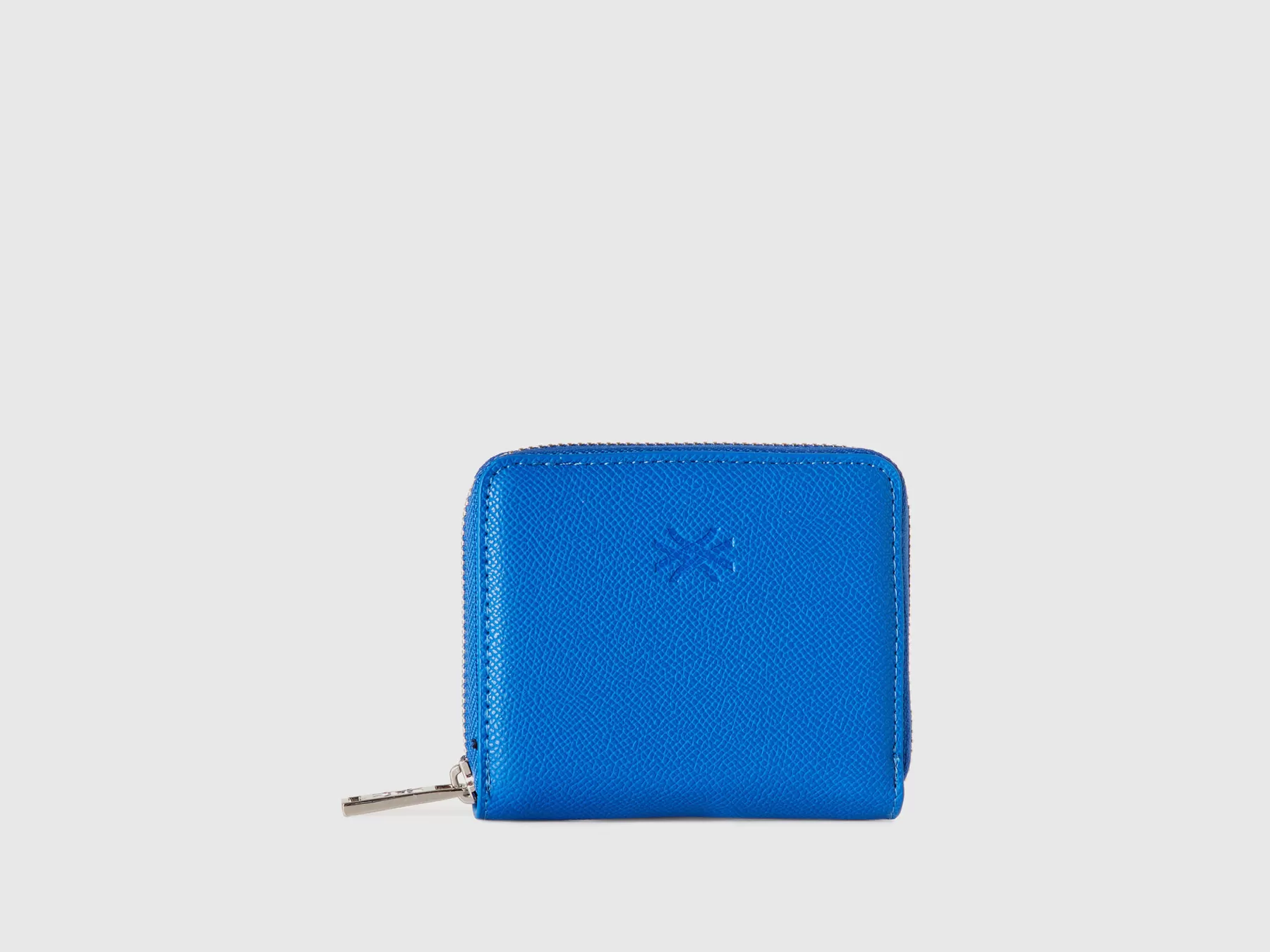 Benetton Portafoglio Piccolo Con Zip Bluette Store