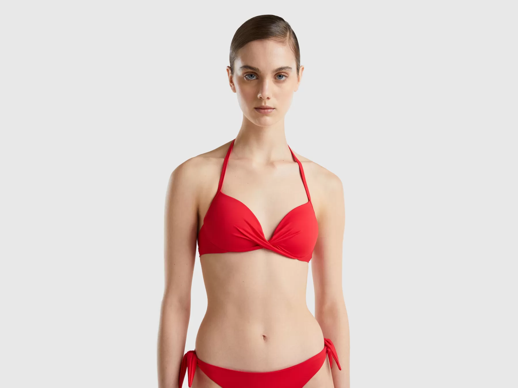 Benetton Push Up Costume In Econyl® Fragola Fashion