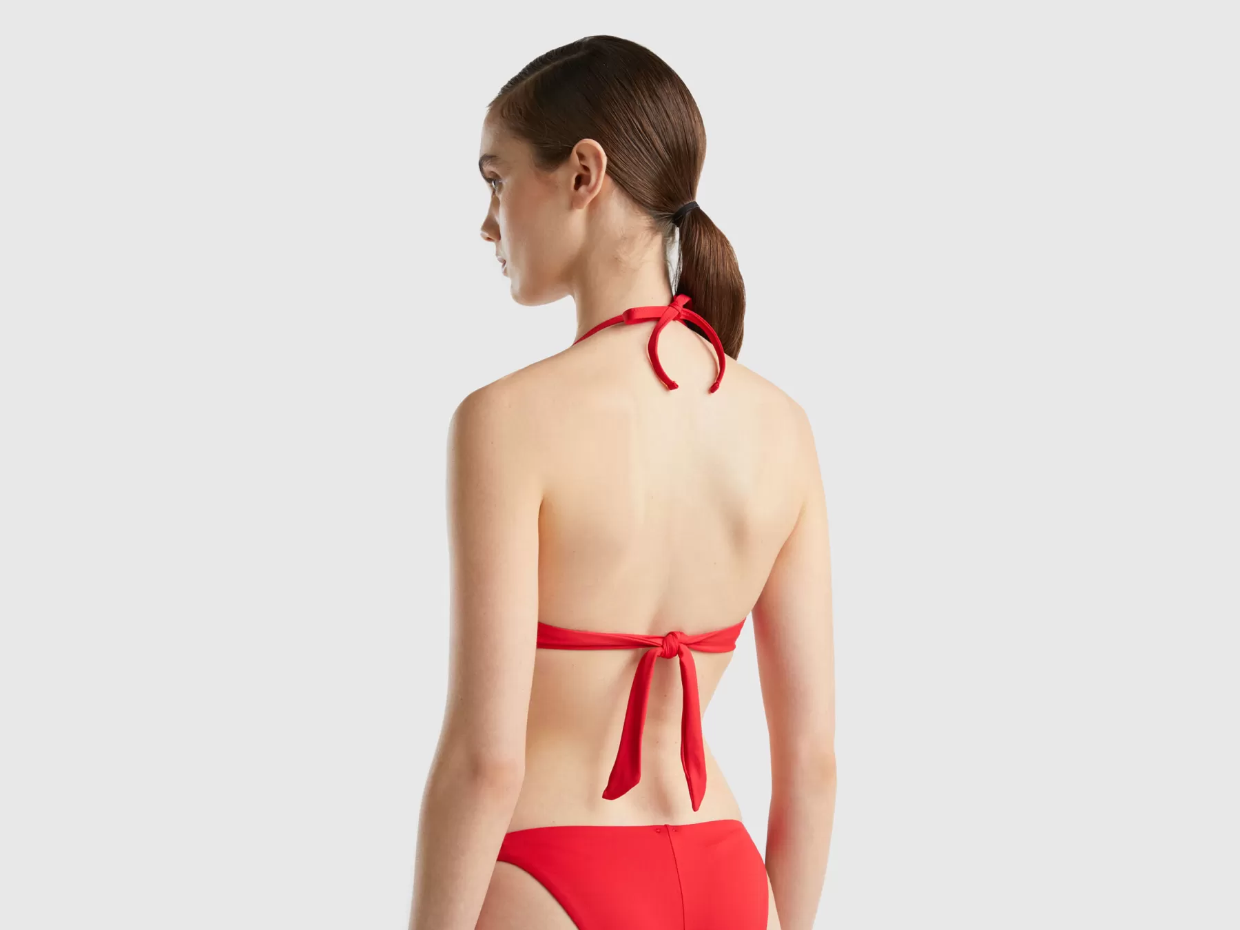 Benetton Push Up Costume In Econyl® Fragola Fashion