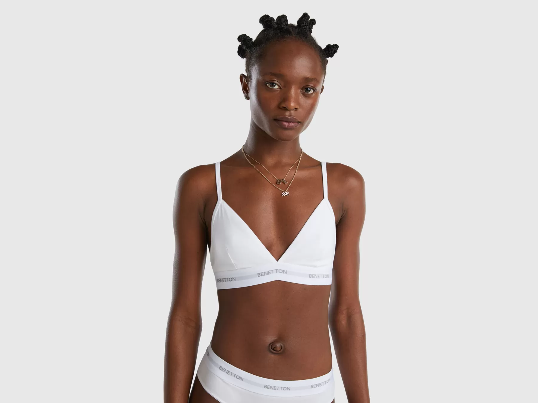 Benetton Reggisenoa Triangolo Bianco Best Sale