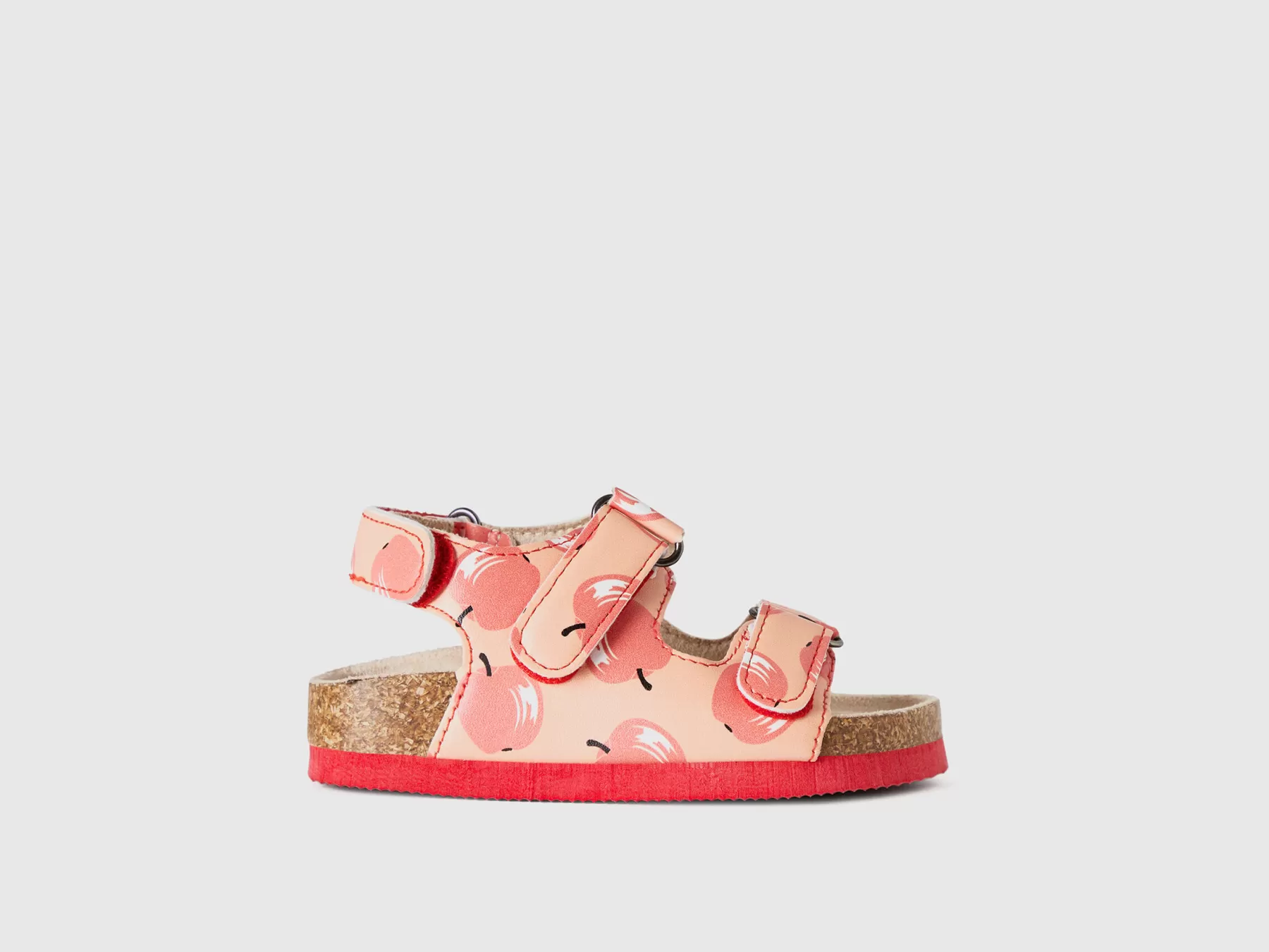 Benetton Sandalicon Pattern Mela Rosa New