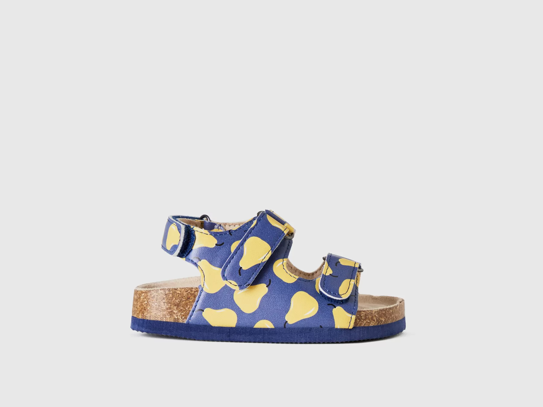 Benetton Sandalicon Pattern Pera Blu Flash Sale