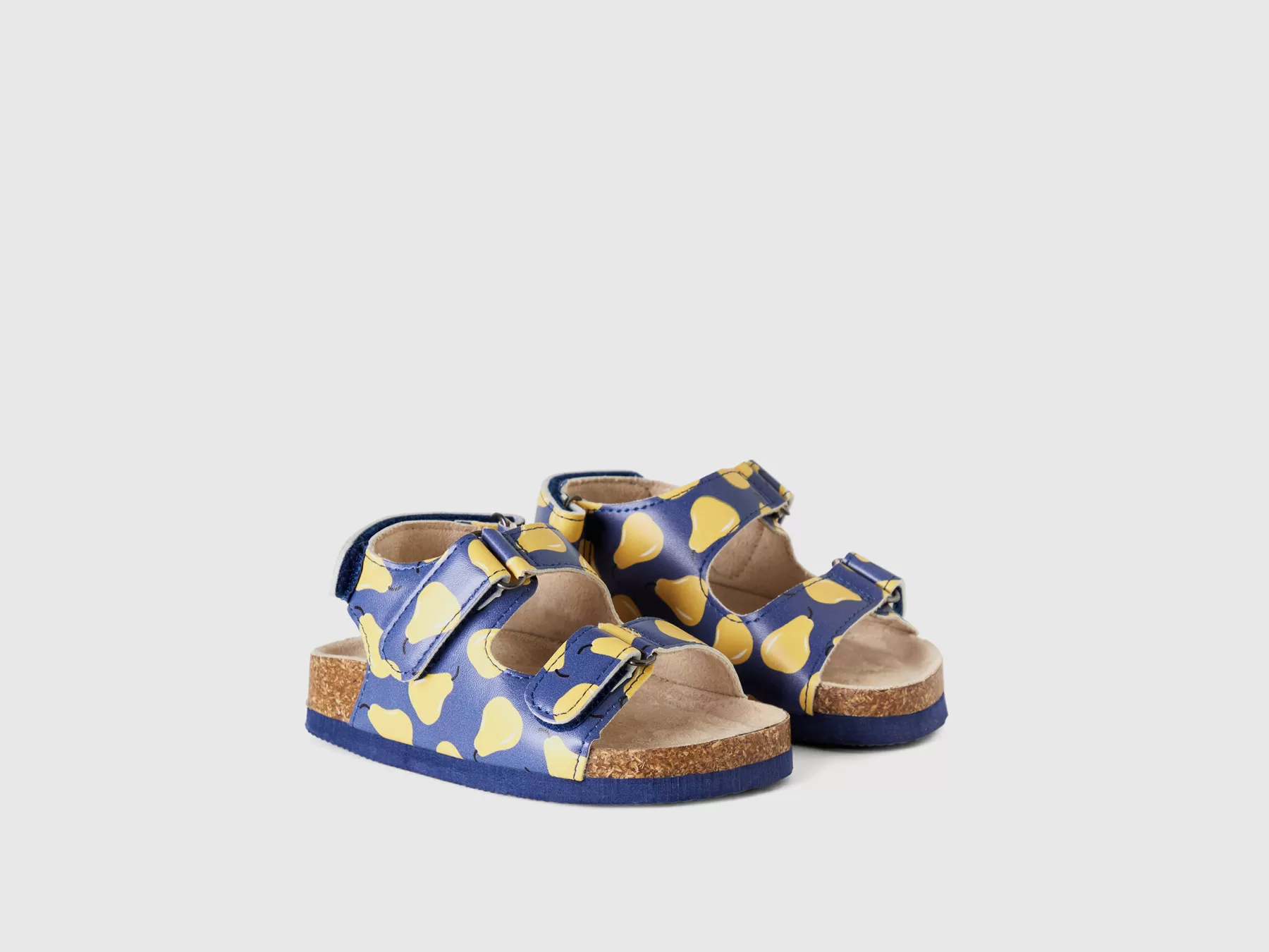 Benetton Sandalicon Pattern Pera Blu Flash Sale