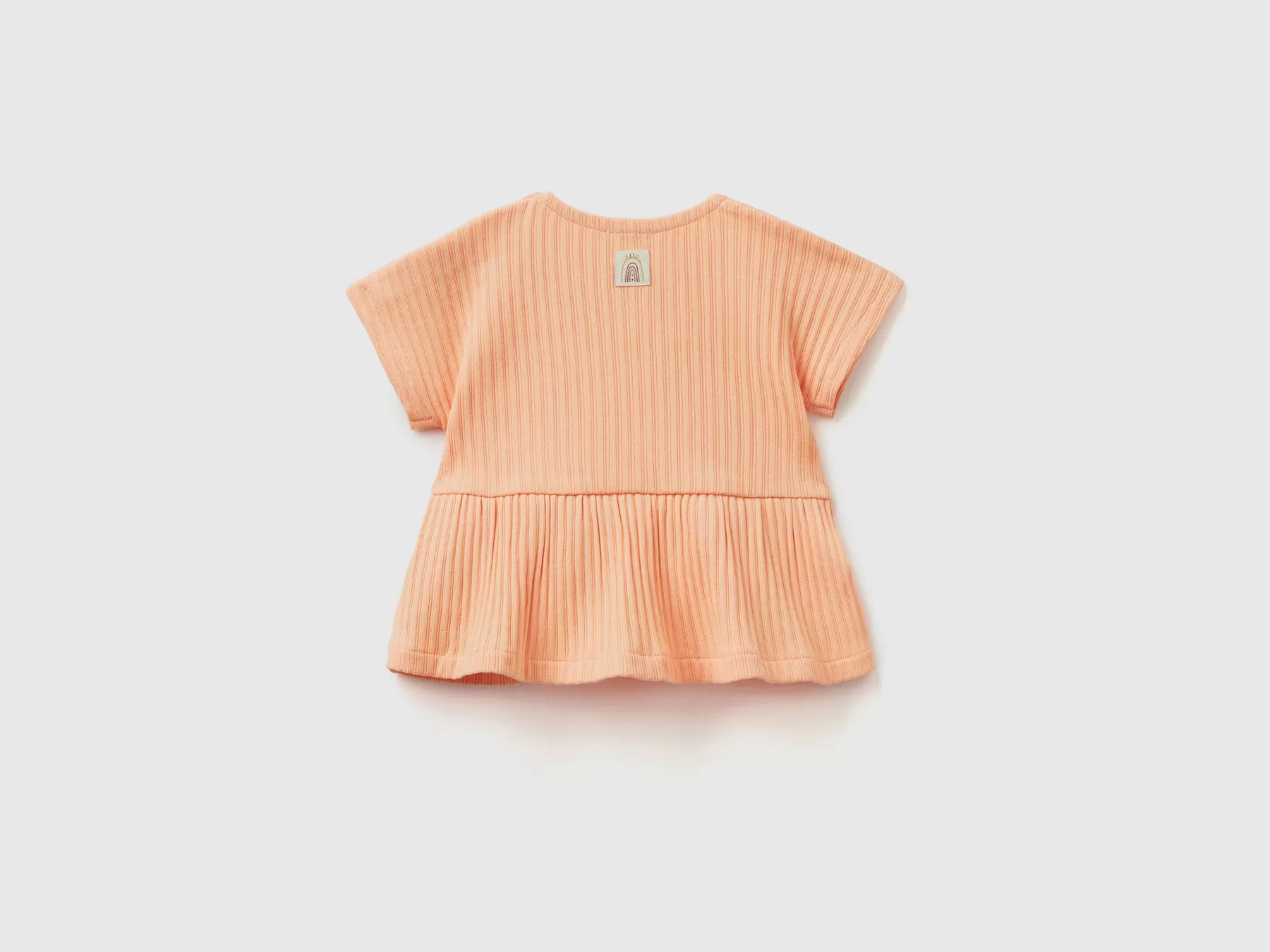 Benetton Set T-Shirt Shorts E Fascia Salmone Shop