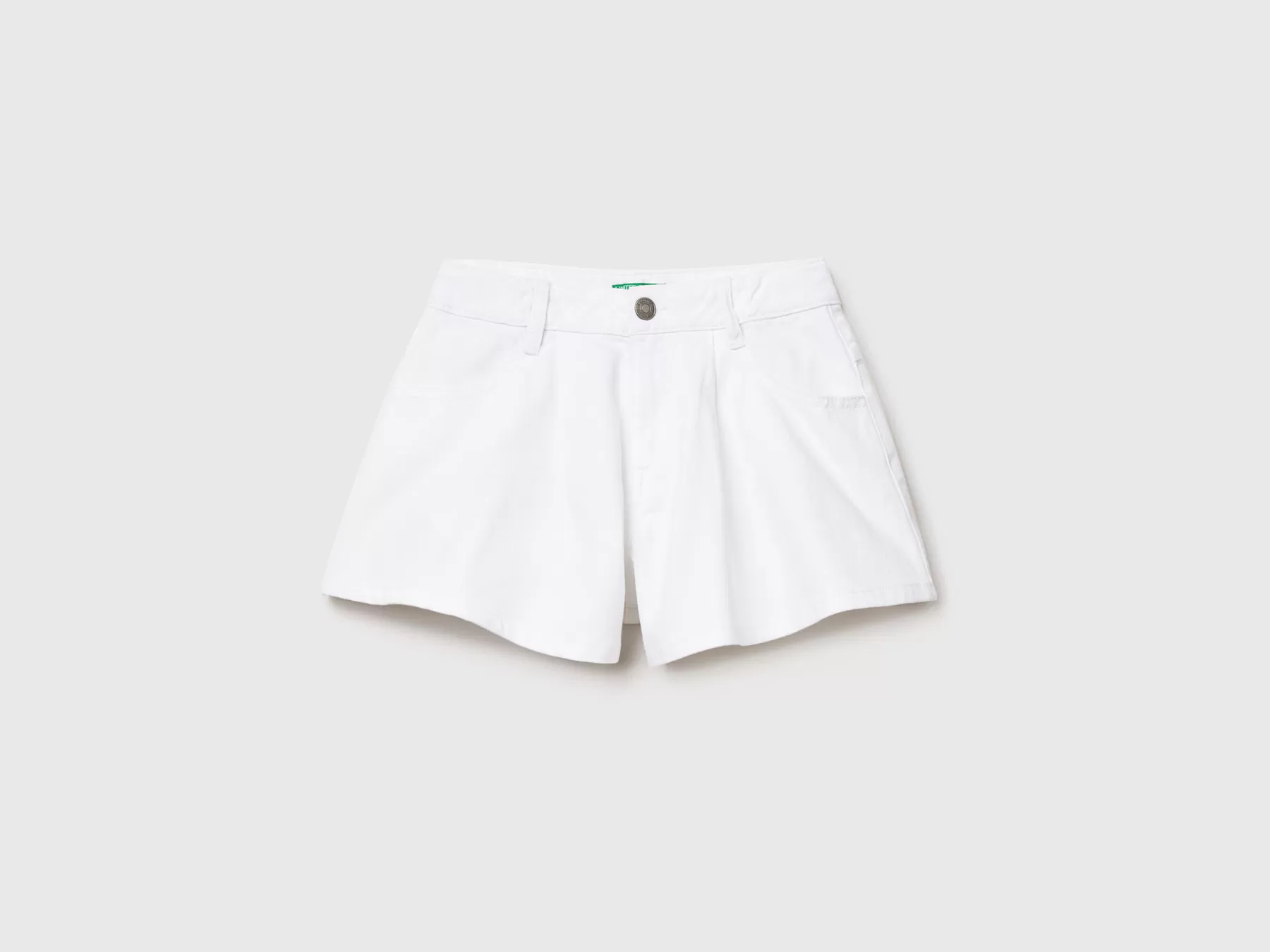 Benetton Shorts A Farfalla Bianco Clearance