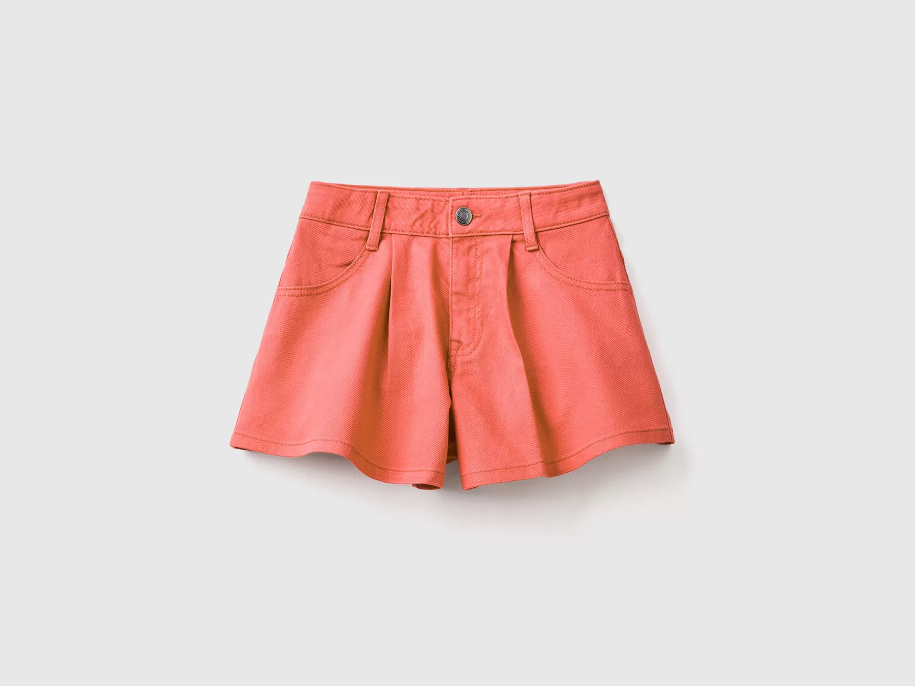 Benetton Shorts A Farfalla Arancione Corallo Online