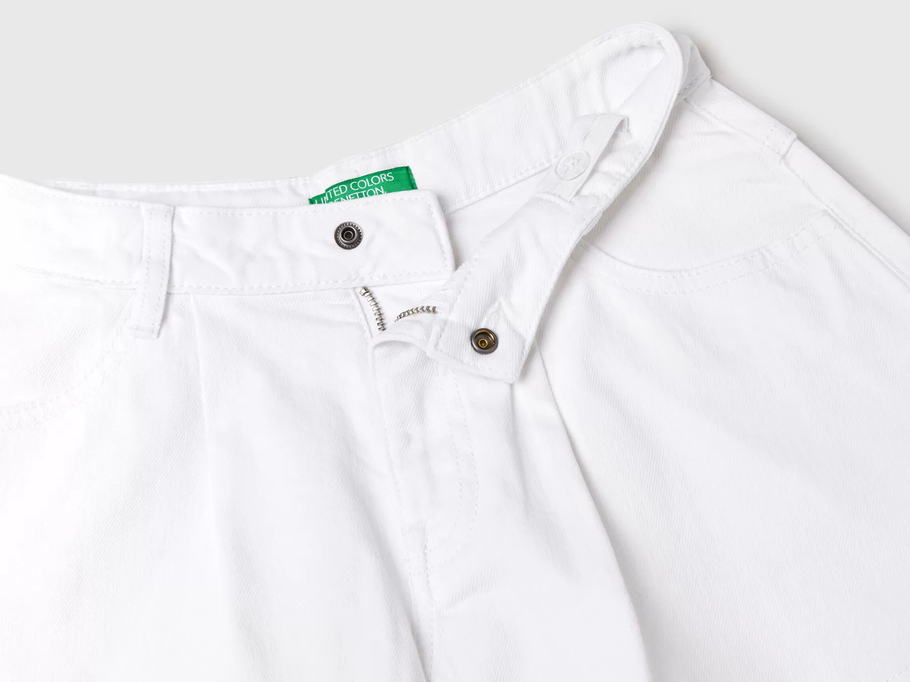 Benetton Shorts A Farfalla Bianco Clearance