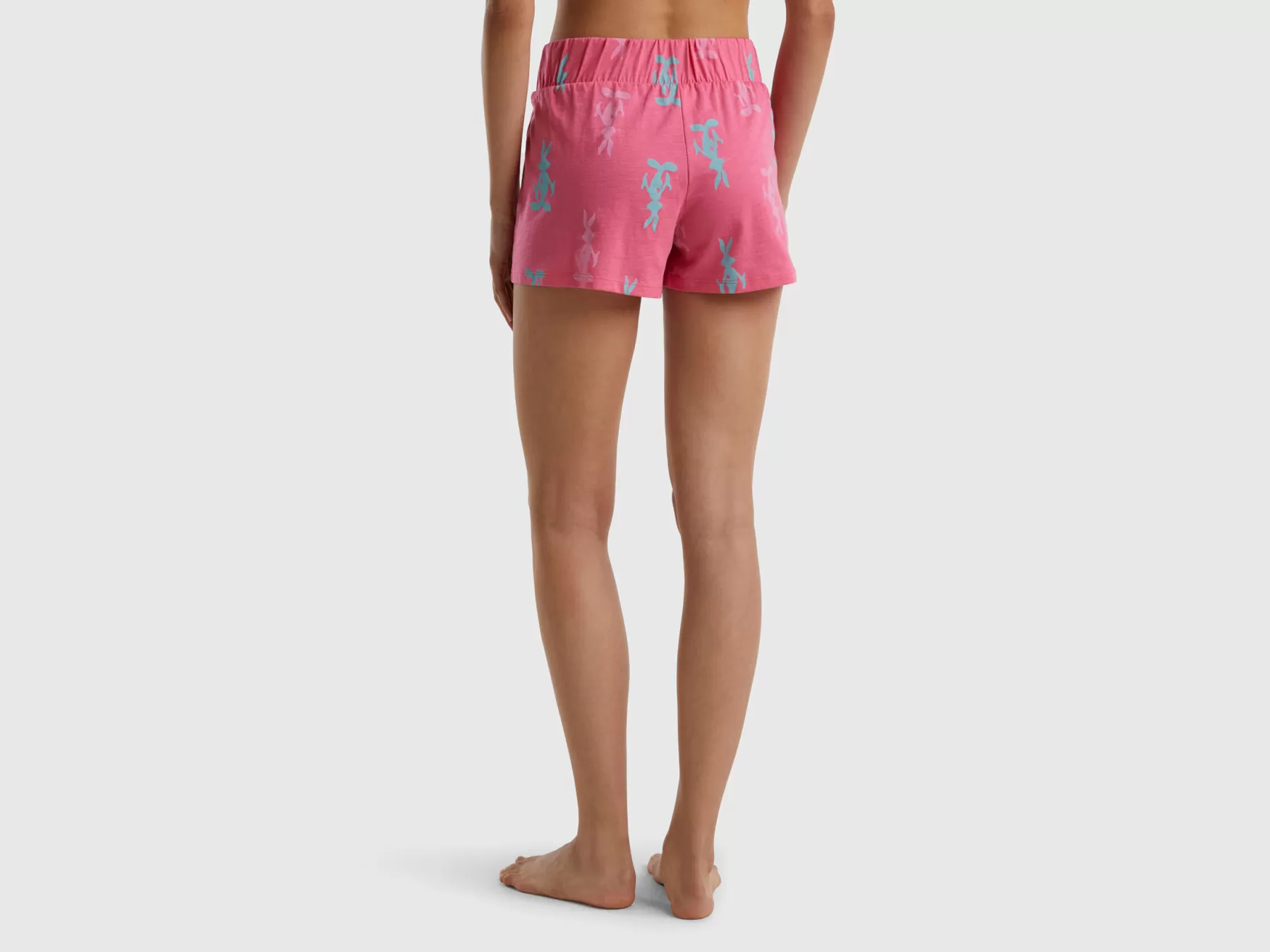 Benetton Shorts Bugs Bunny Fucsia Clearance