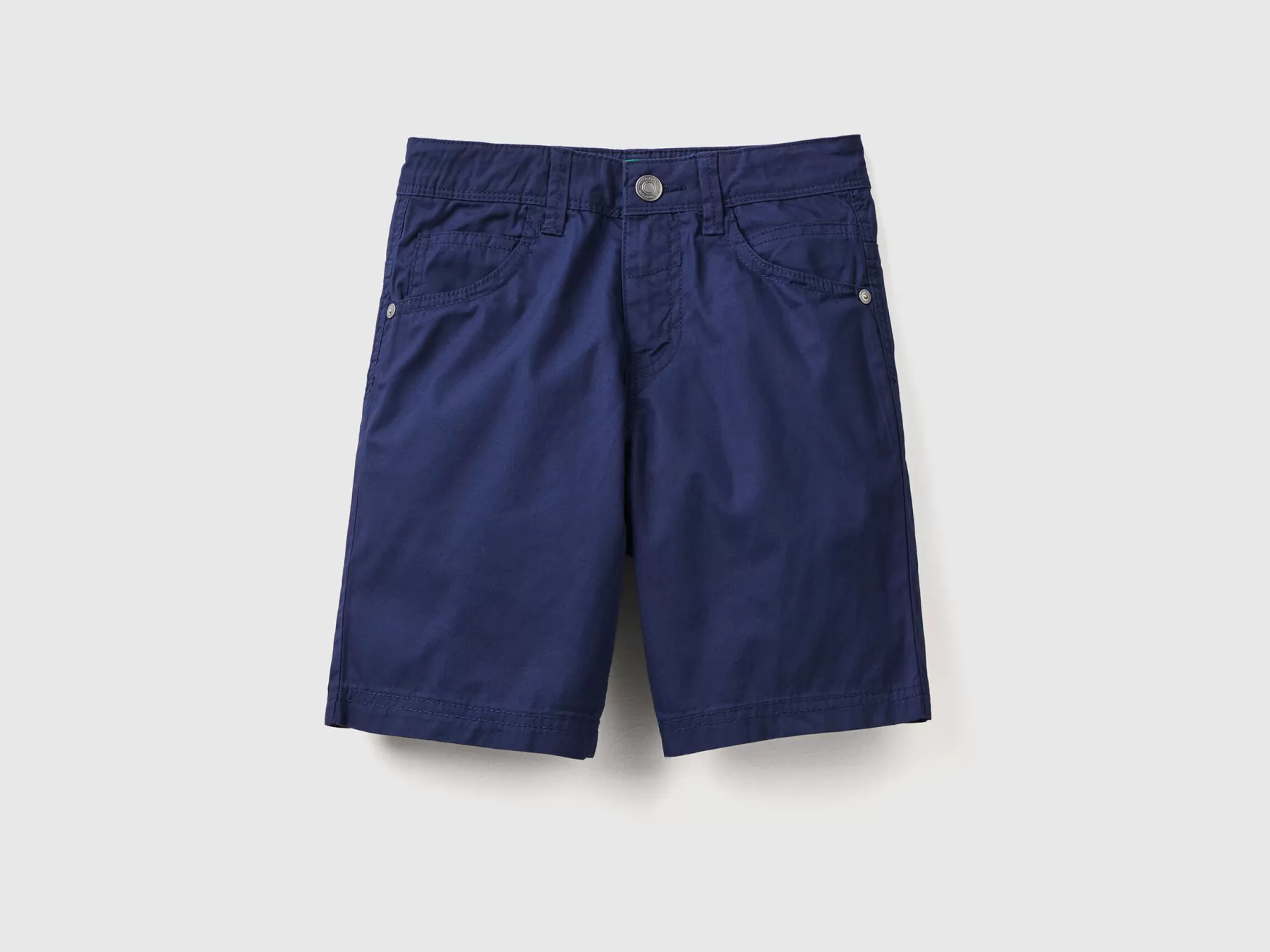 Benetton Shorts Cinque Tasche Blu Scuro Best