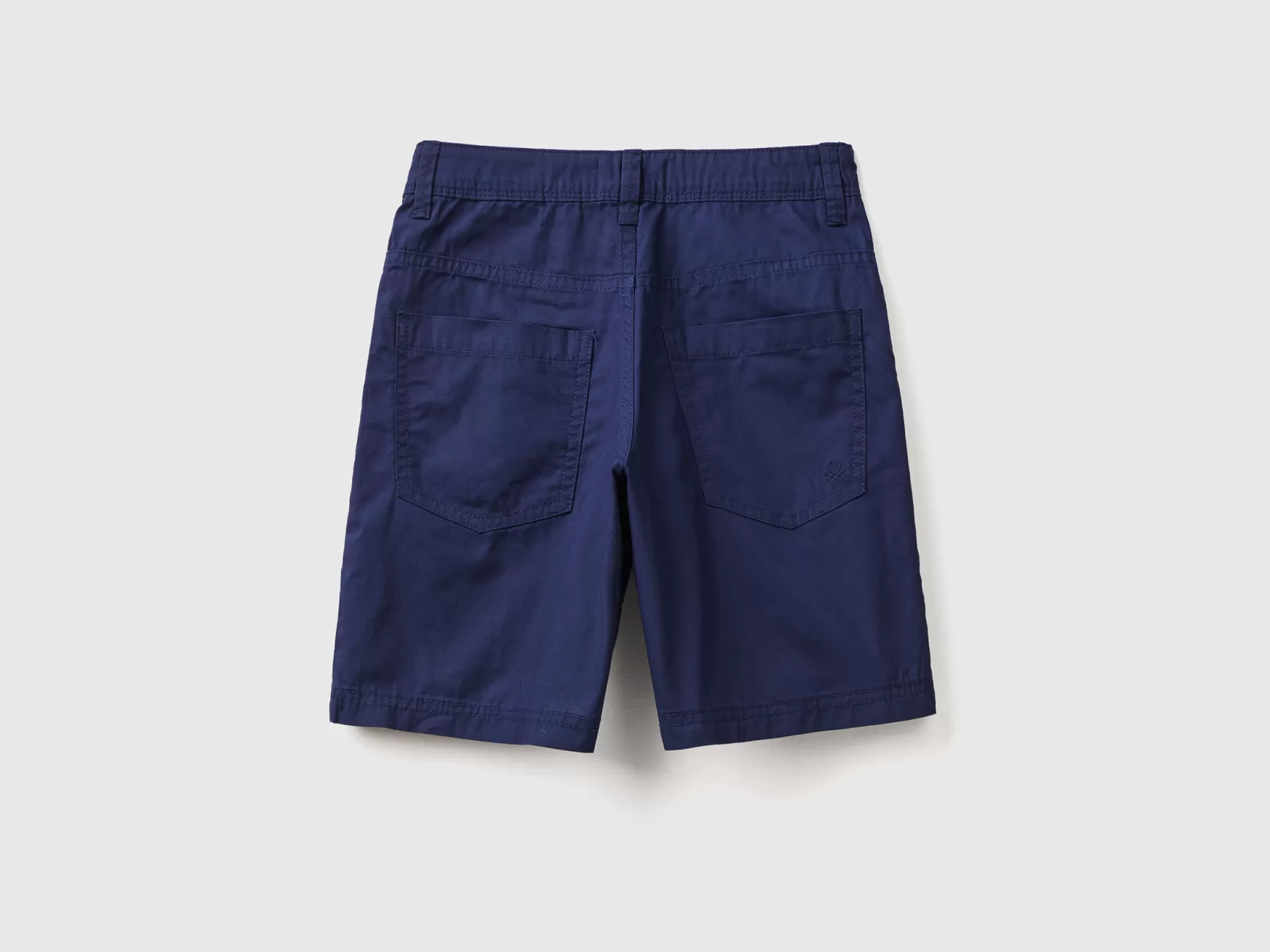 Benetton Shorts Cinque Tasche Blu Scuro Best