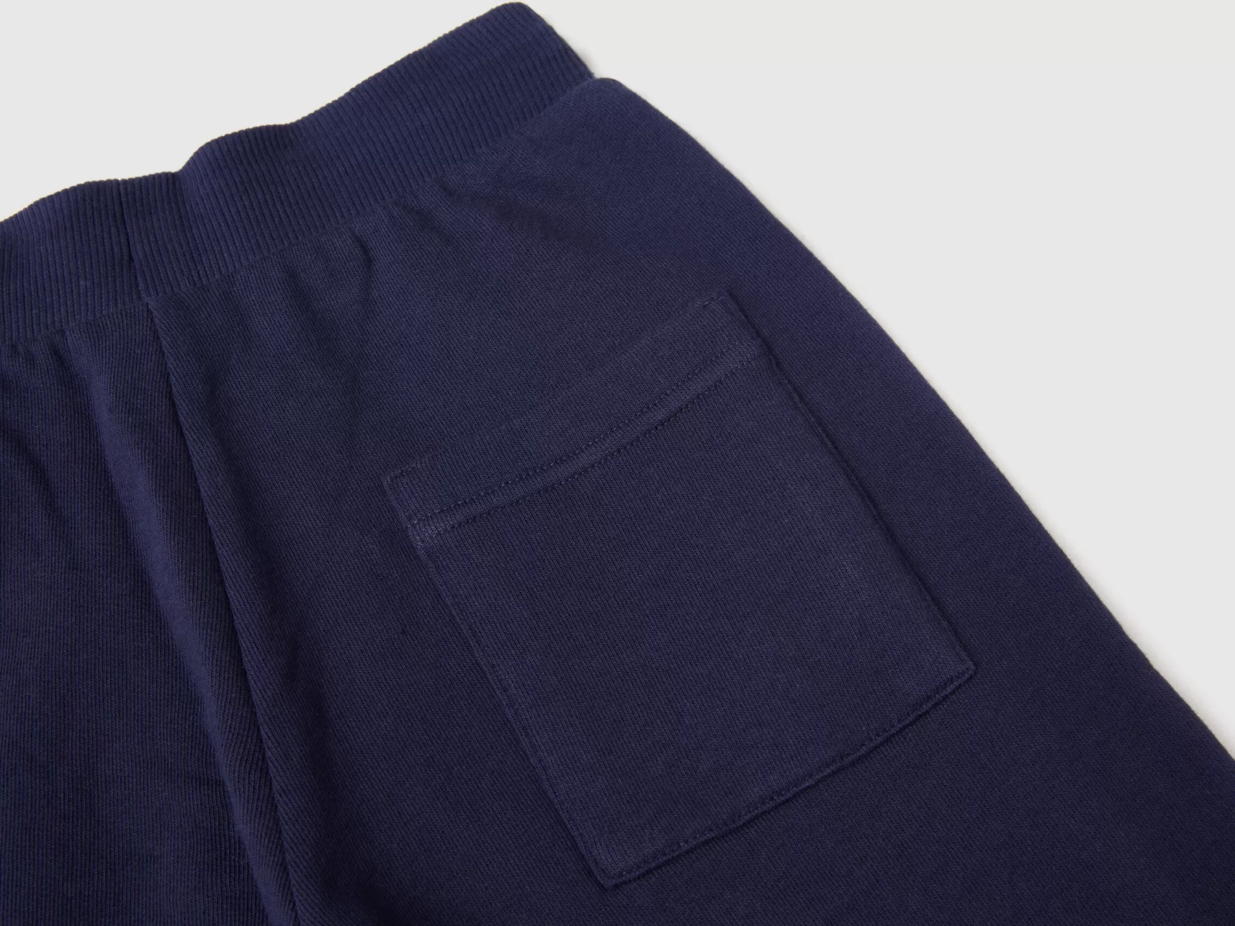 Benetton Shorts Con Banda A Contrasto Blu Scuro Best