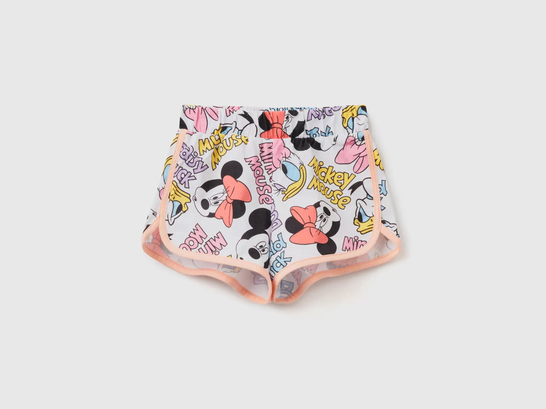 Benetton Shorts Disney Stampati Bianco Shop