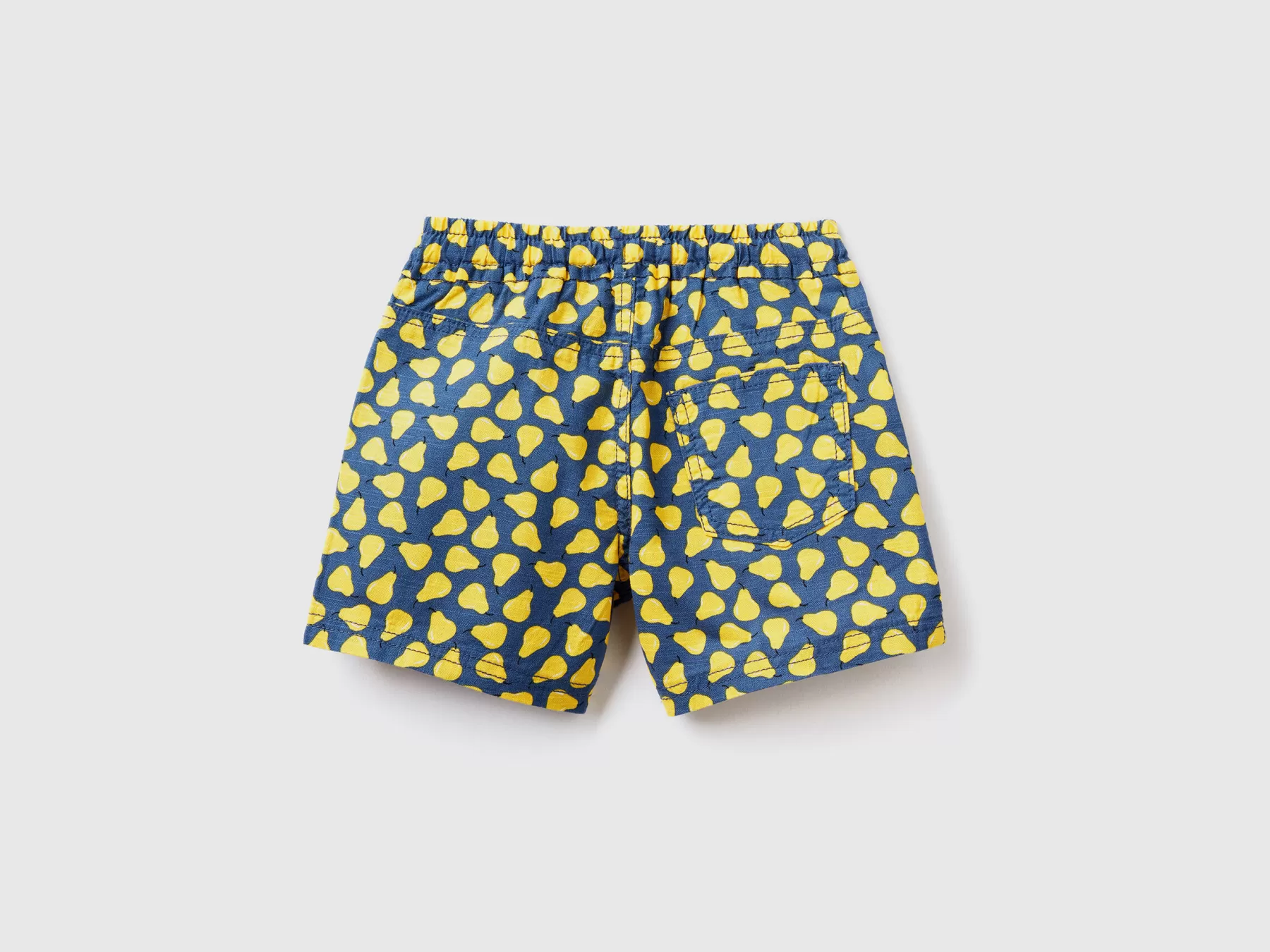 Benetton Shortscon Pattern Pere Blu Best