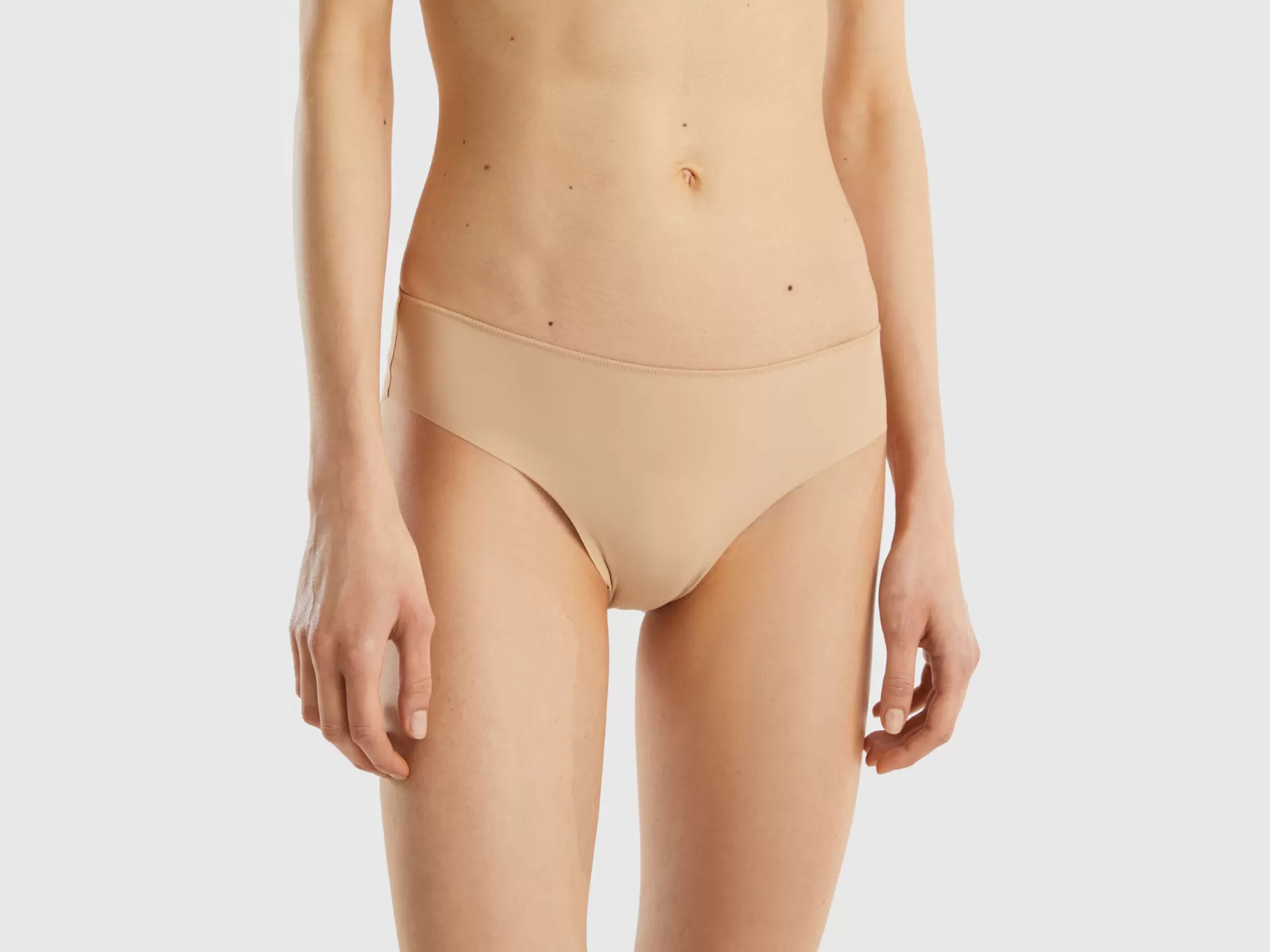 Benetton Slip Elasticizzati Rosa Carne Clearance