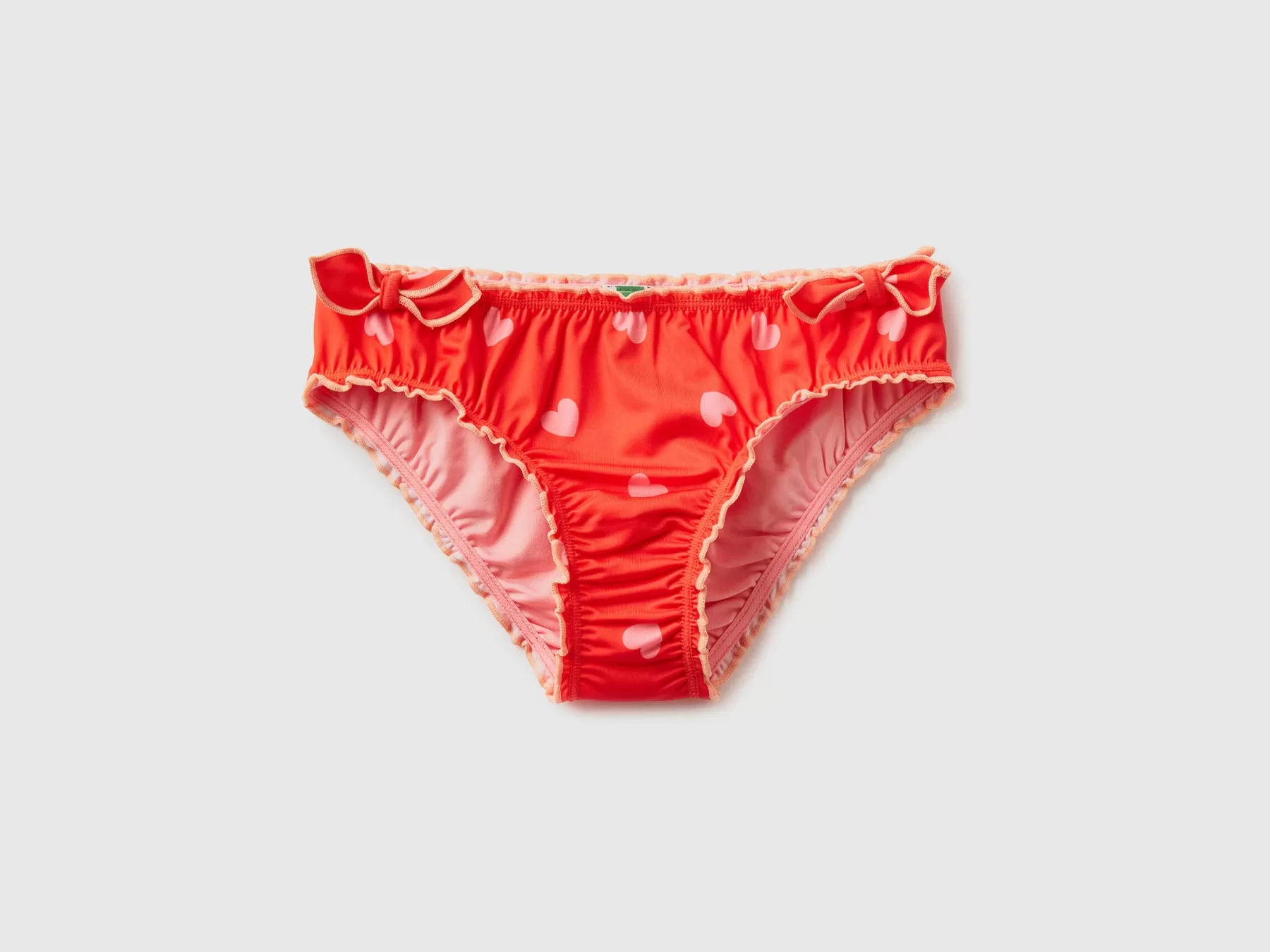 Benetton Slip Mare A Cuori Rosso Sale