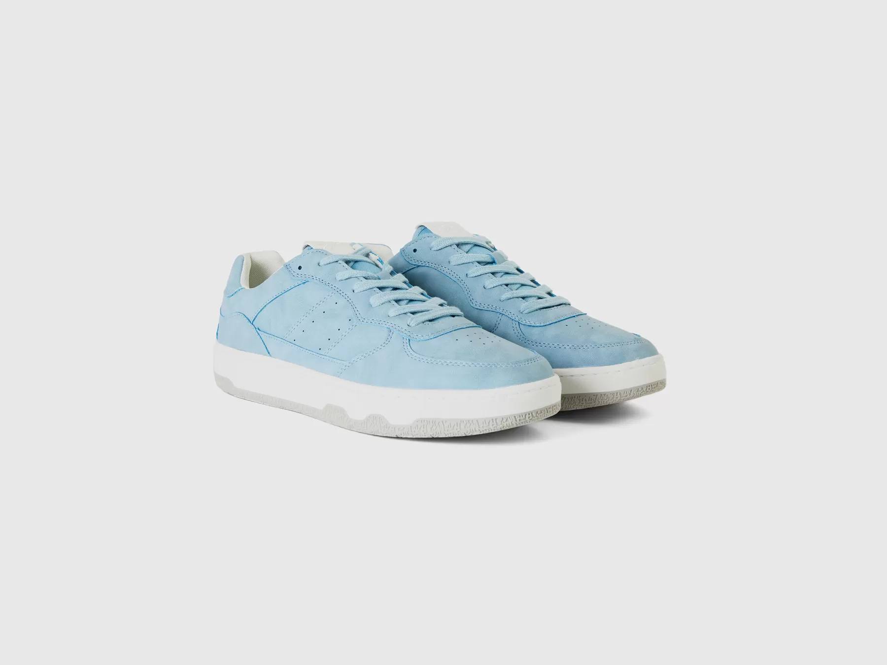 Benetton Sneakers Basse Azzurre Azzurro Online