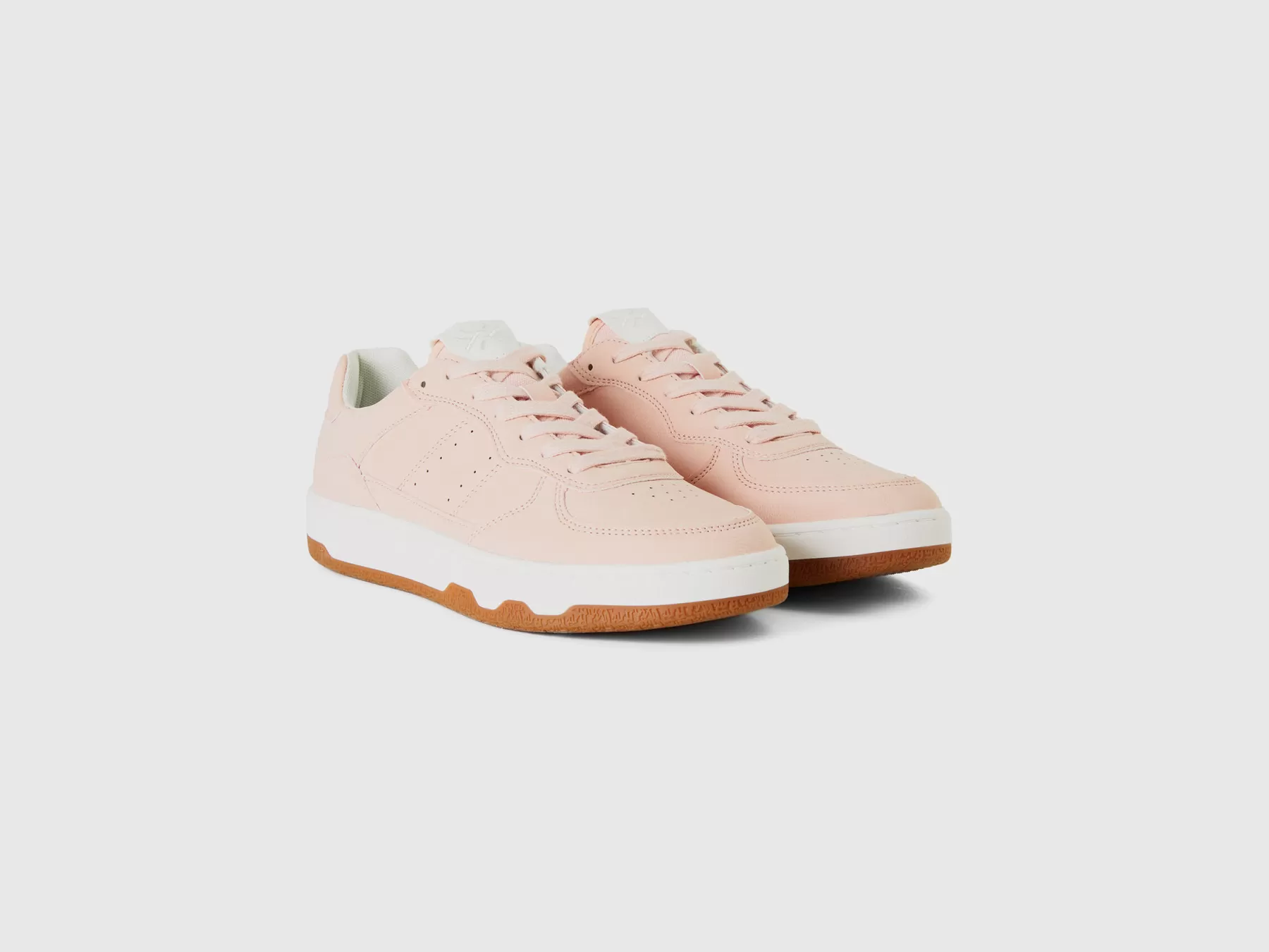 Benetton Sneakers Basse Rosa Rosa Tenue Cheap